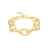 Pulseira com acabamento em ouro amarelo 18k - Letli