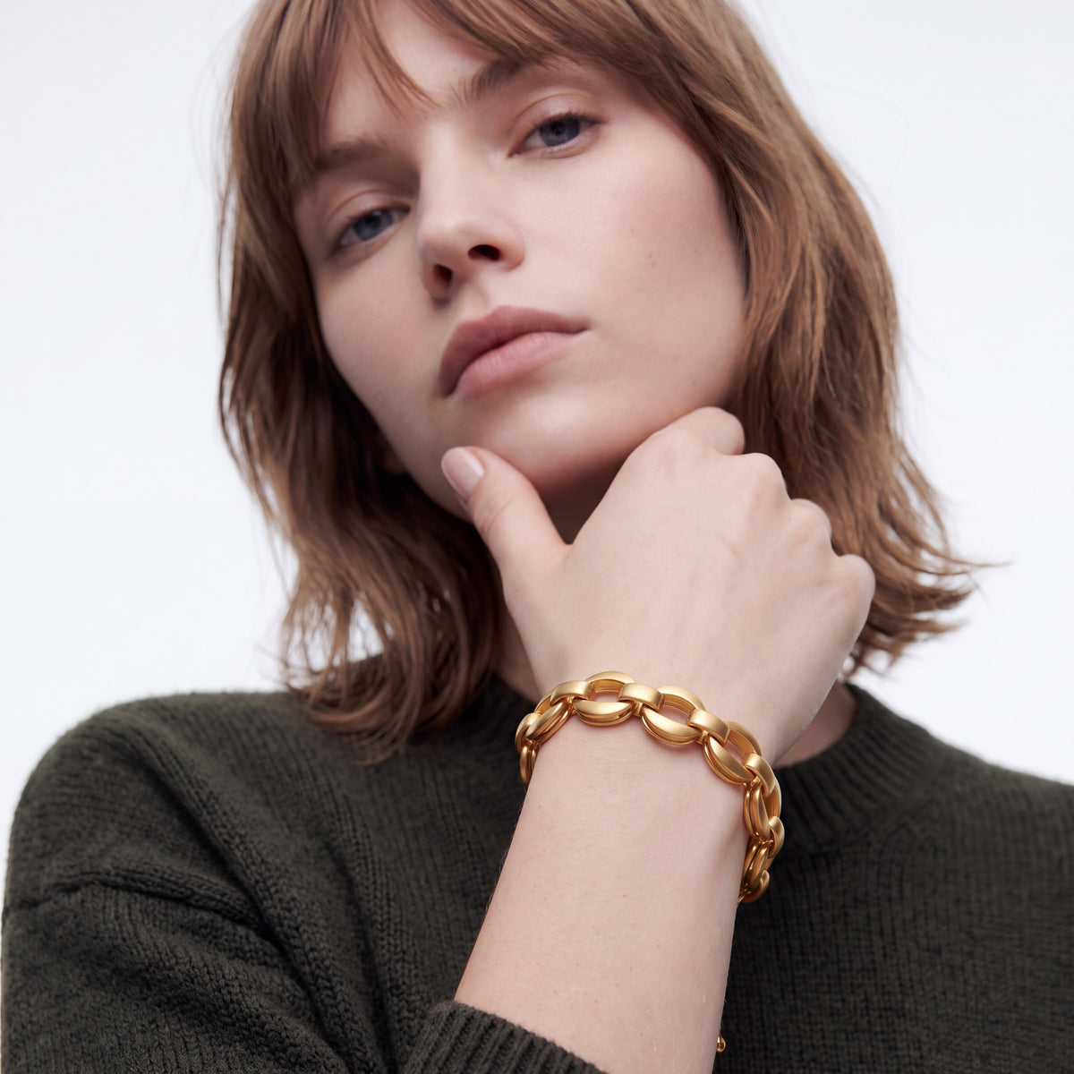 18k yellow gold-finish bracelet - Rarath