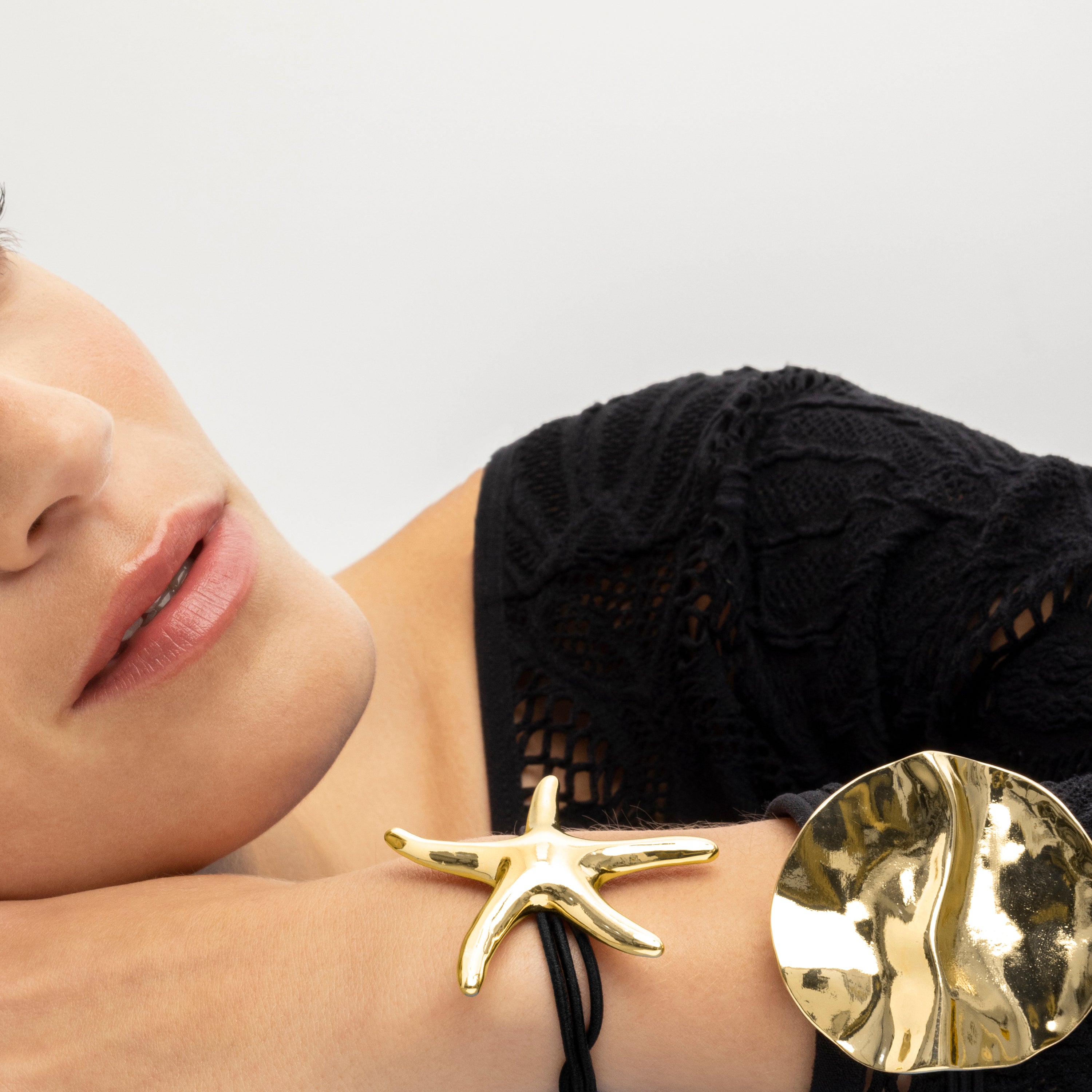 18K gold finished hair tie - Asga