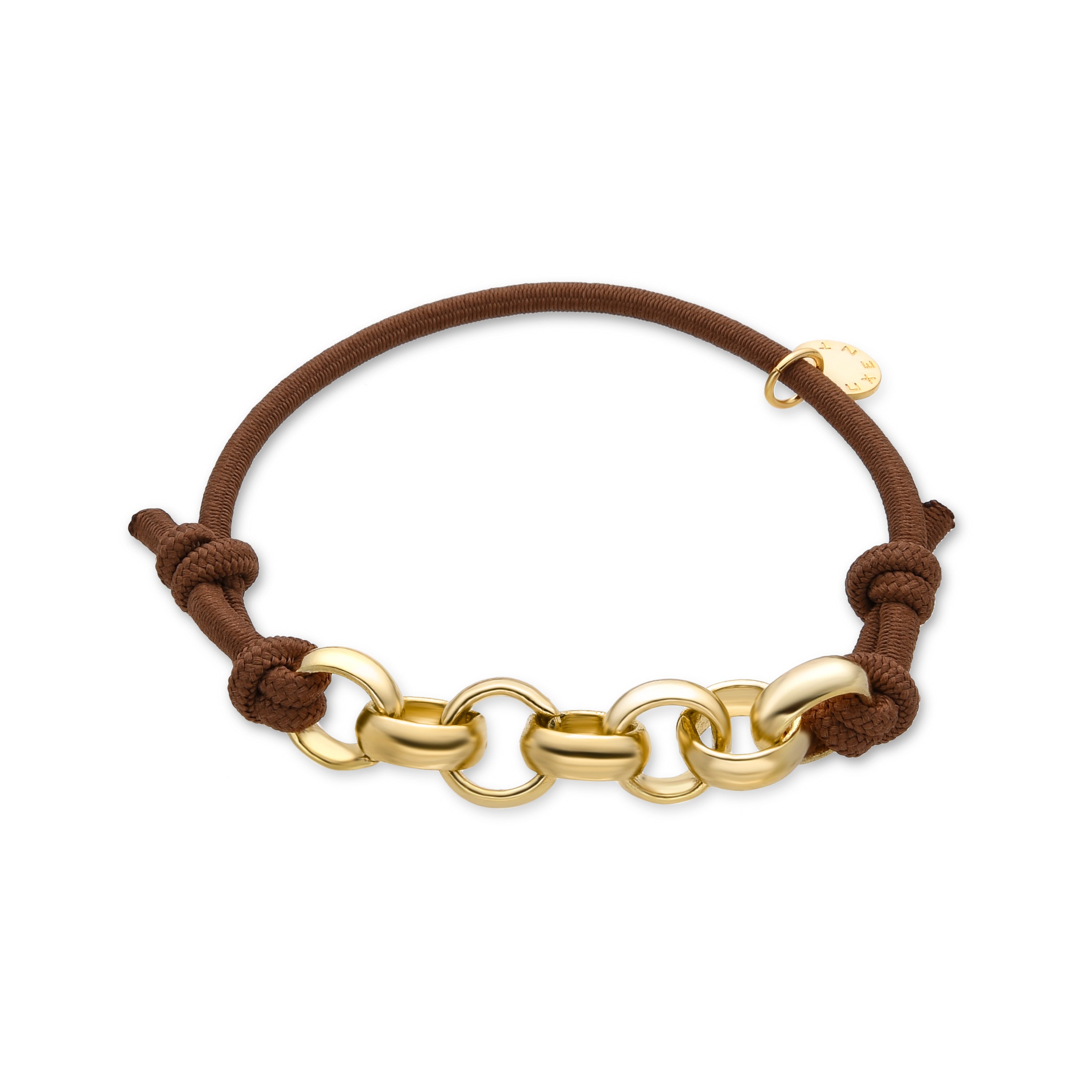 Coletero acabado en oro amarillo 18K - Finy