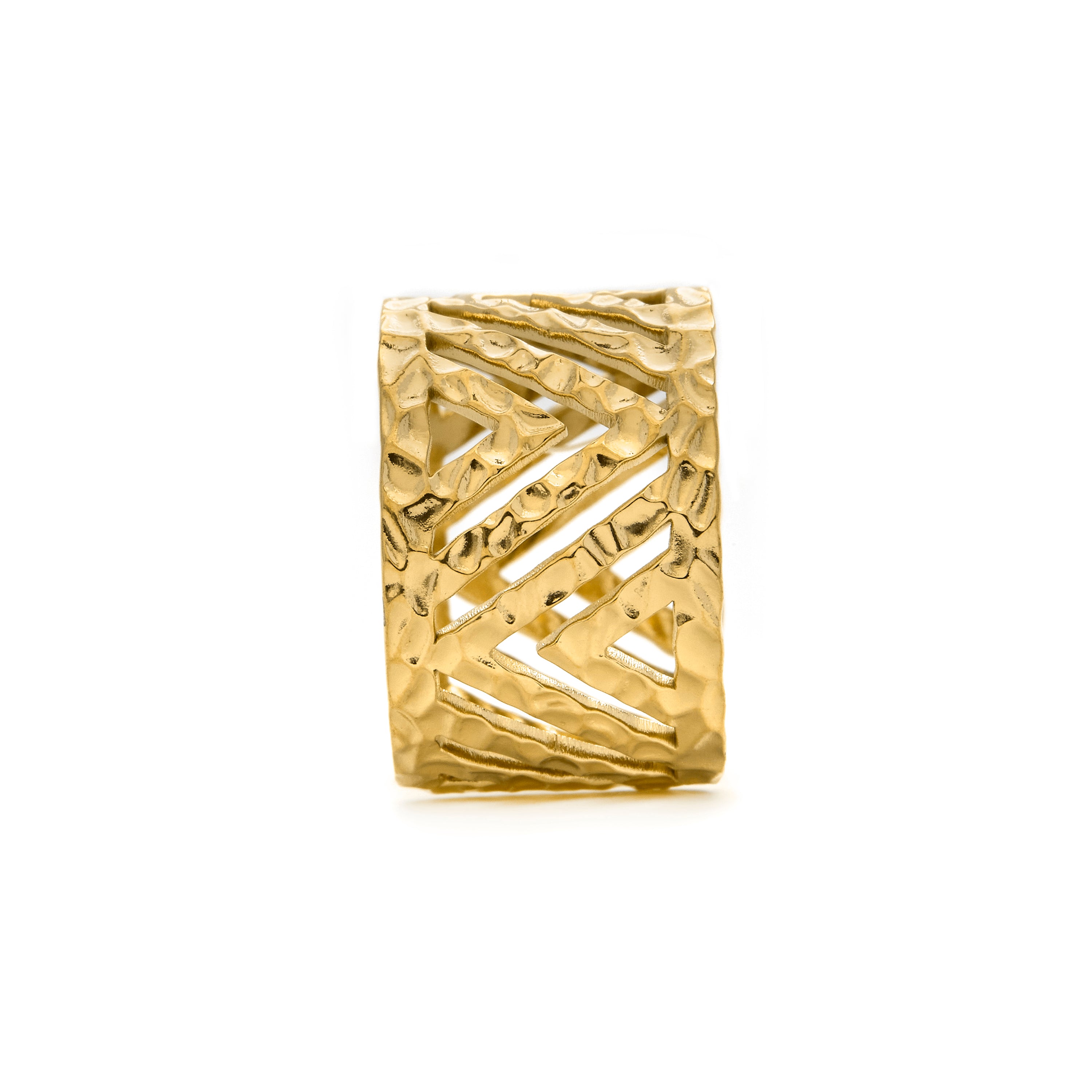 Anello finito in oro giallo 18K - Zorg
