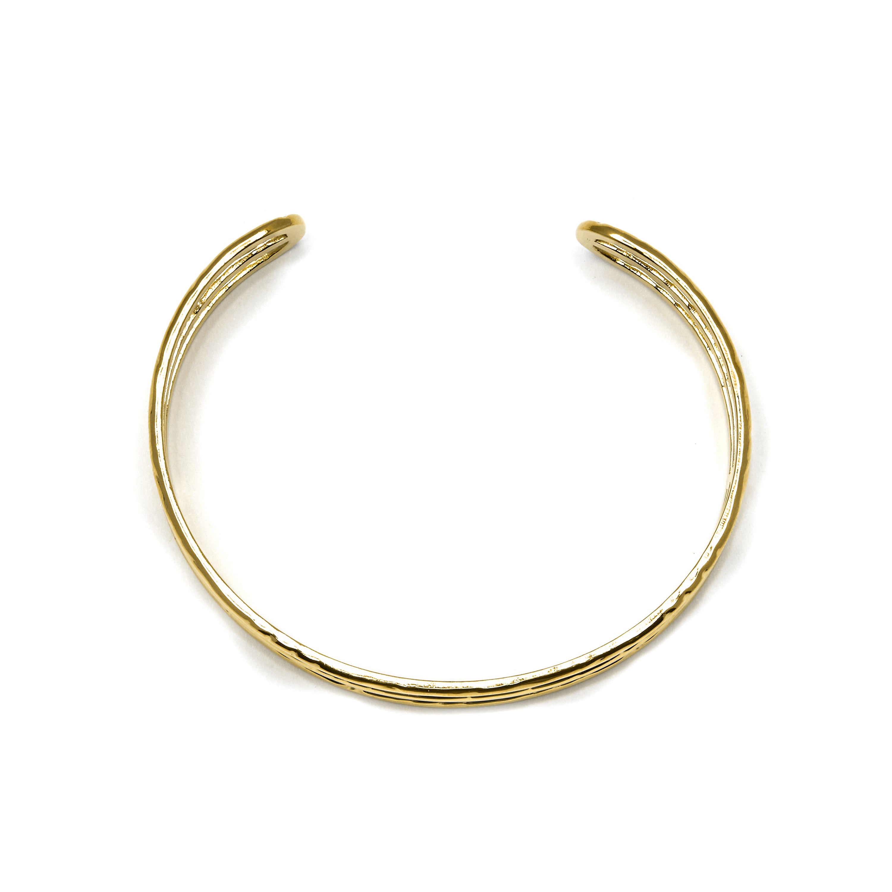 Pulsera acabada en oro amarillo 18K - Waeu