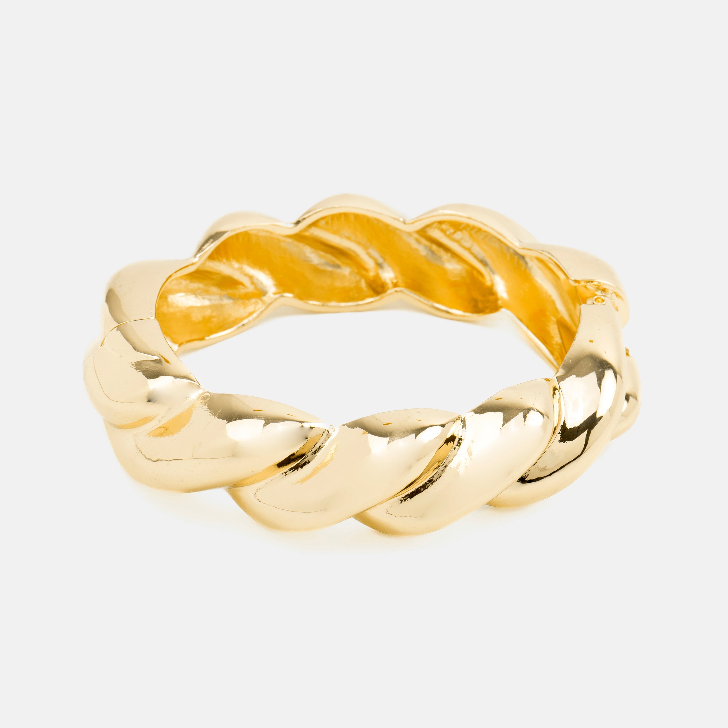 Brazalete Dizer acabado oro amarillo 18k