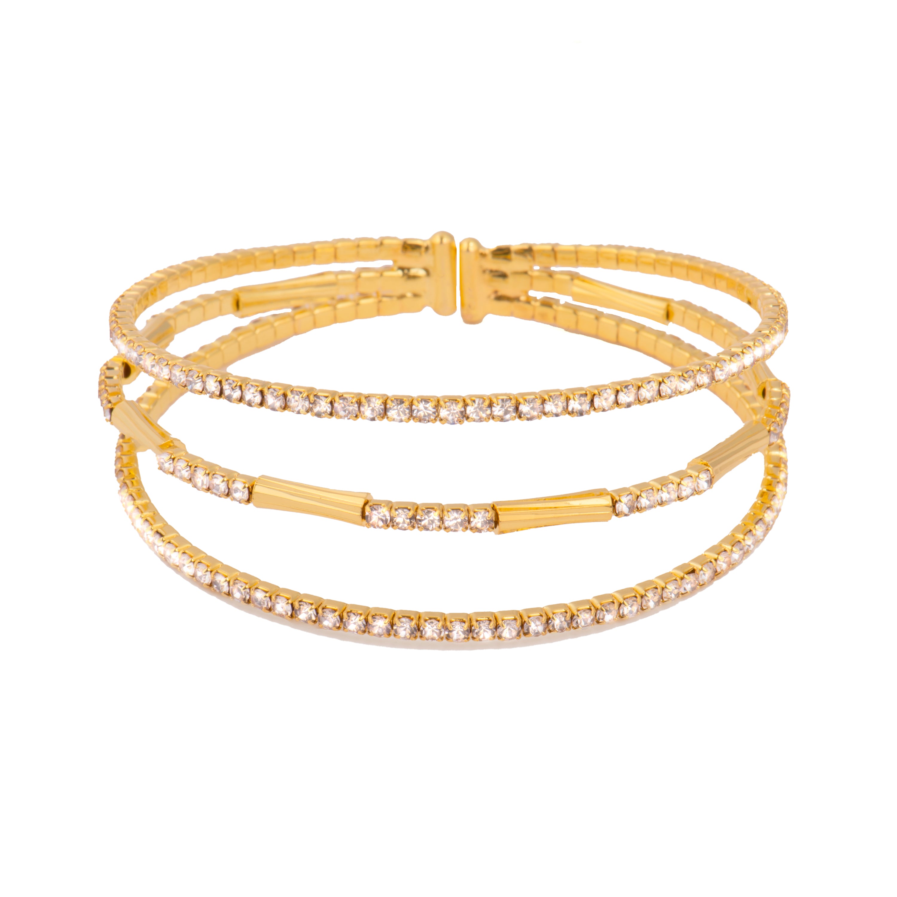 Armband mit 18k Gelbgold-Finish - Rorak