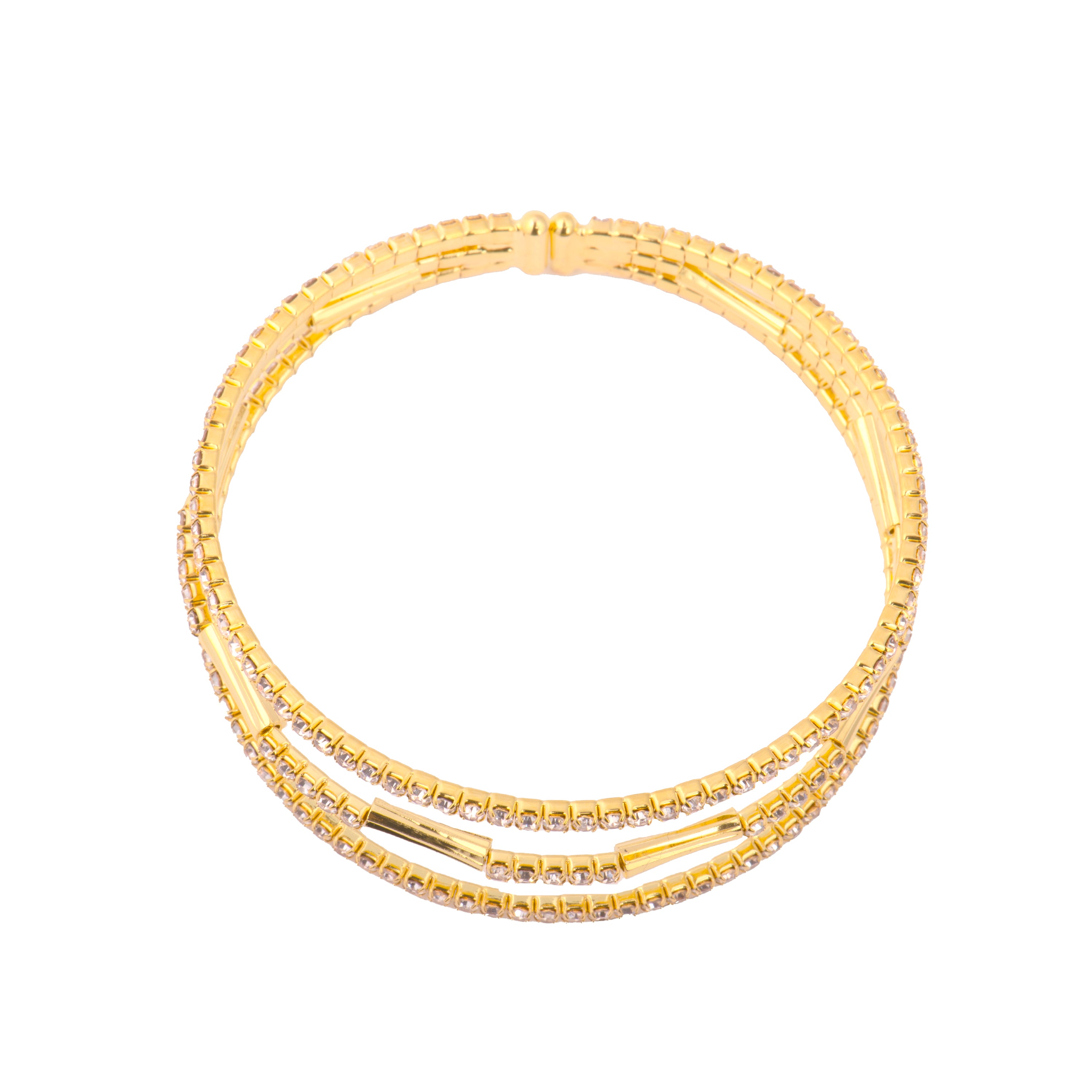 18k yellow gold finished bracelet - Rorak