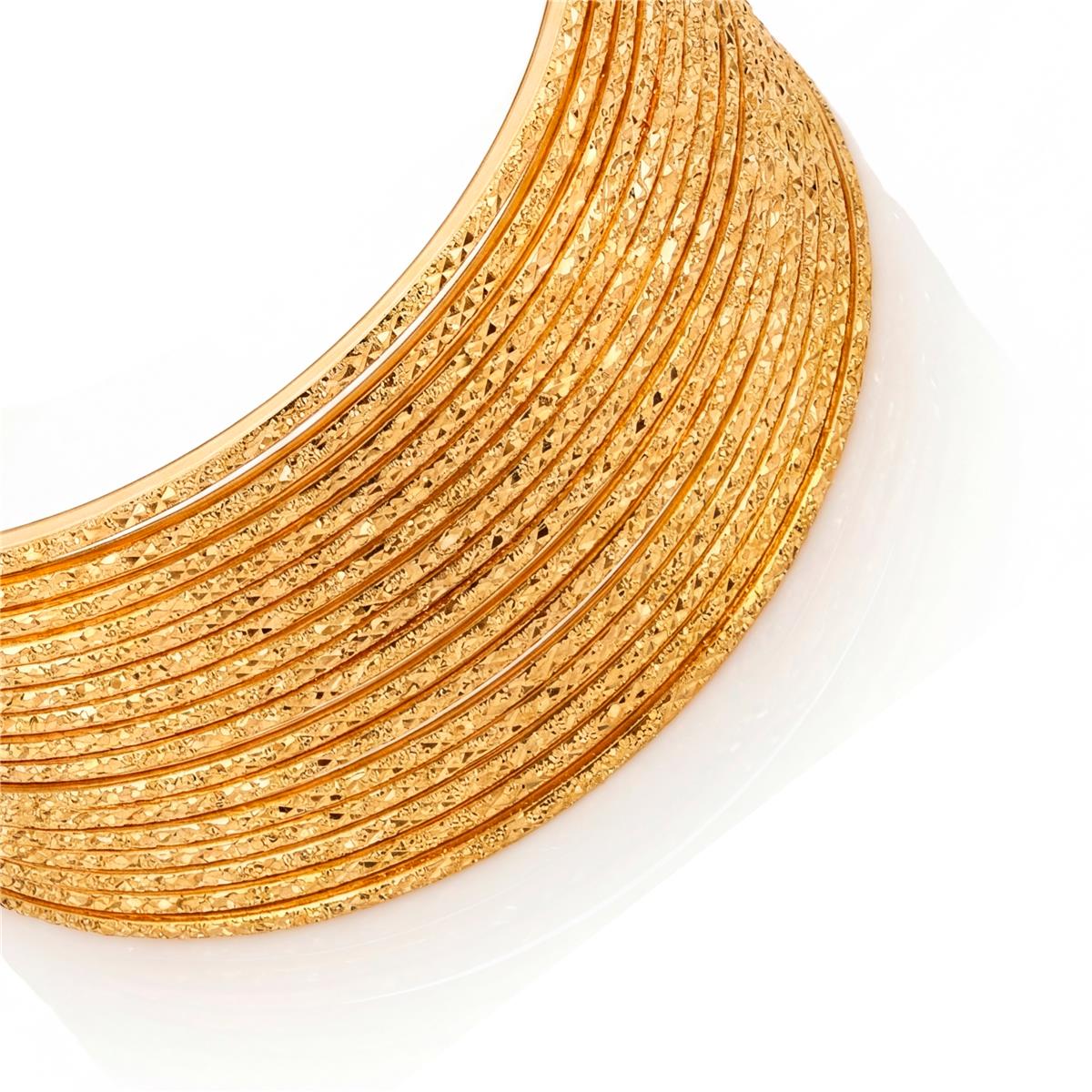 Pulsera Grukpa acabado oro amarillo 18k - Grukpa