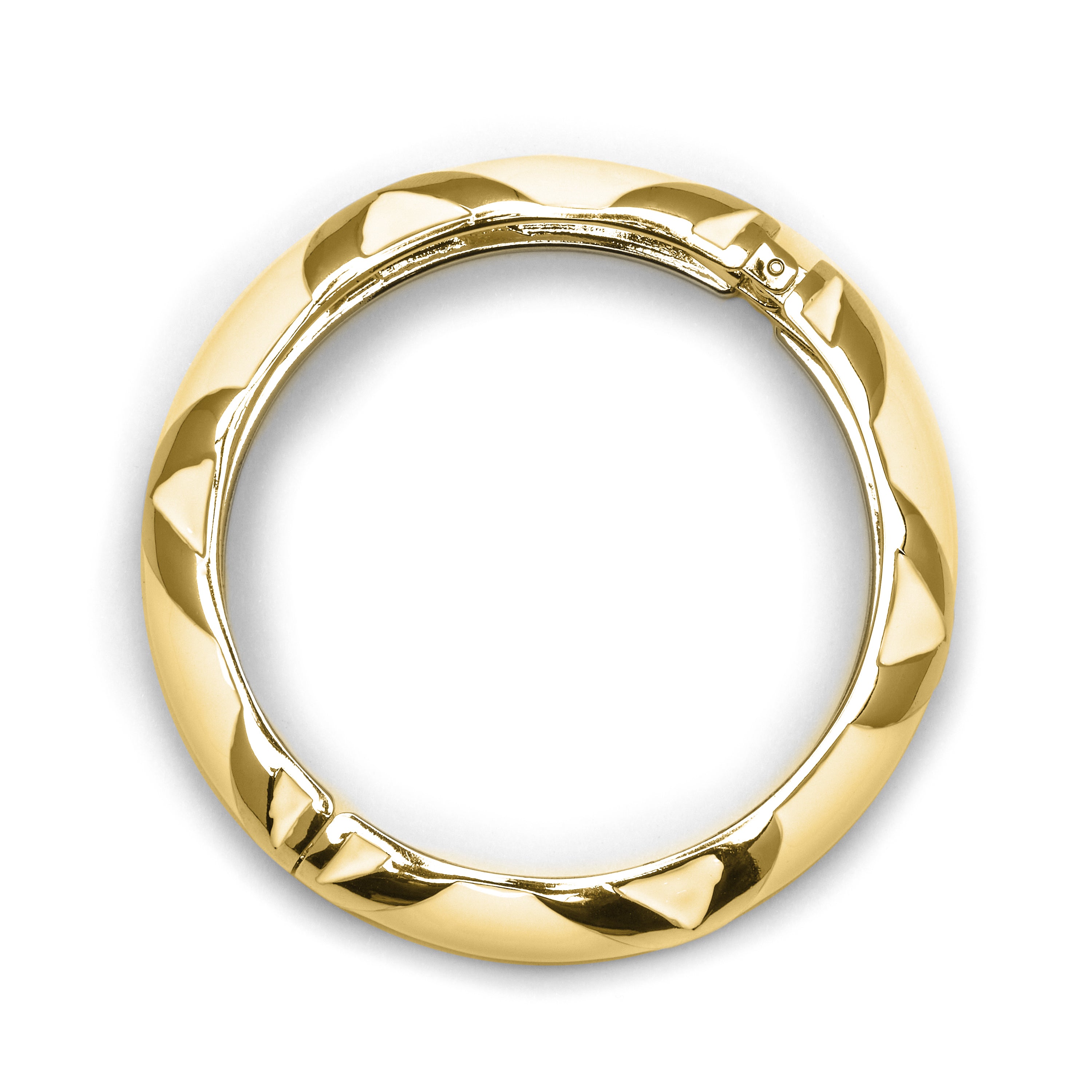 Pulsera acabada en oro amarillo de 18k - Yilub