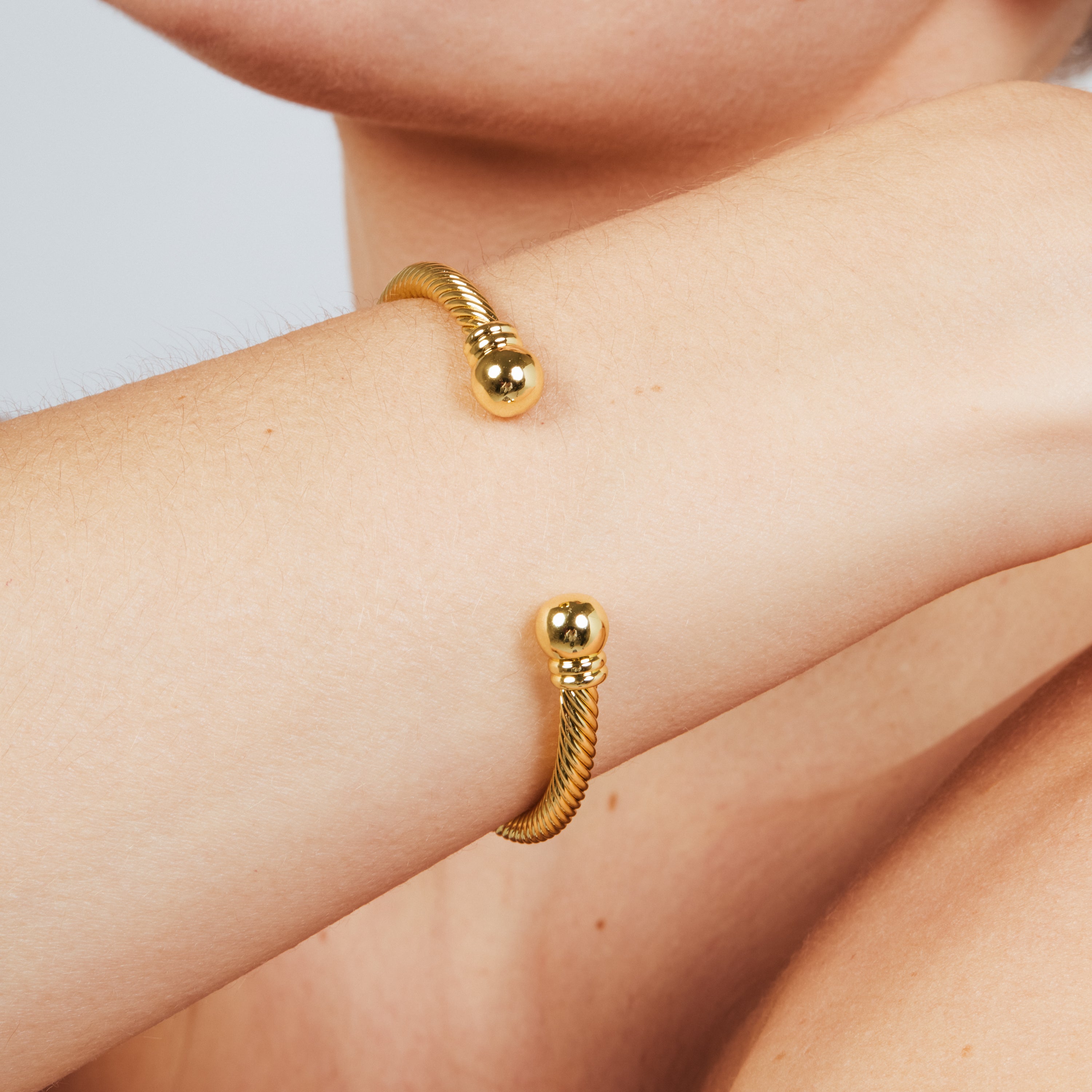18k Yellow Gold Finished Bracelet - Muha