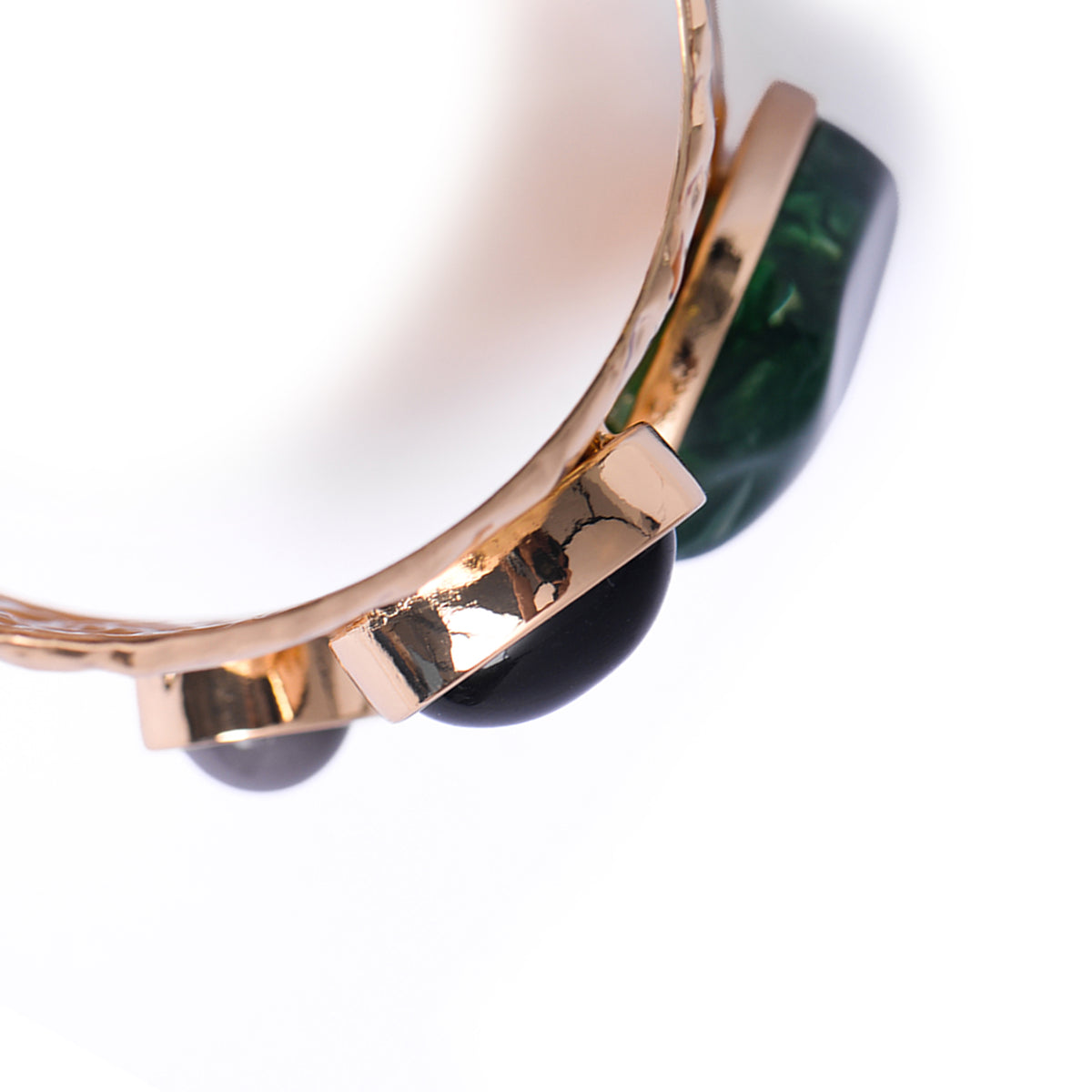 18k yellow gold-finish bracelet - Brithi