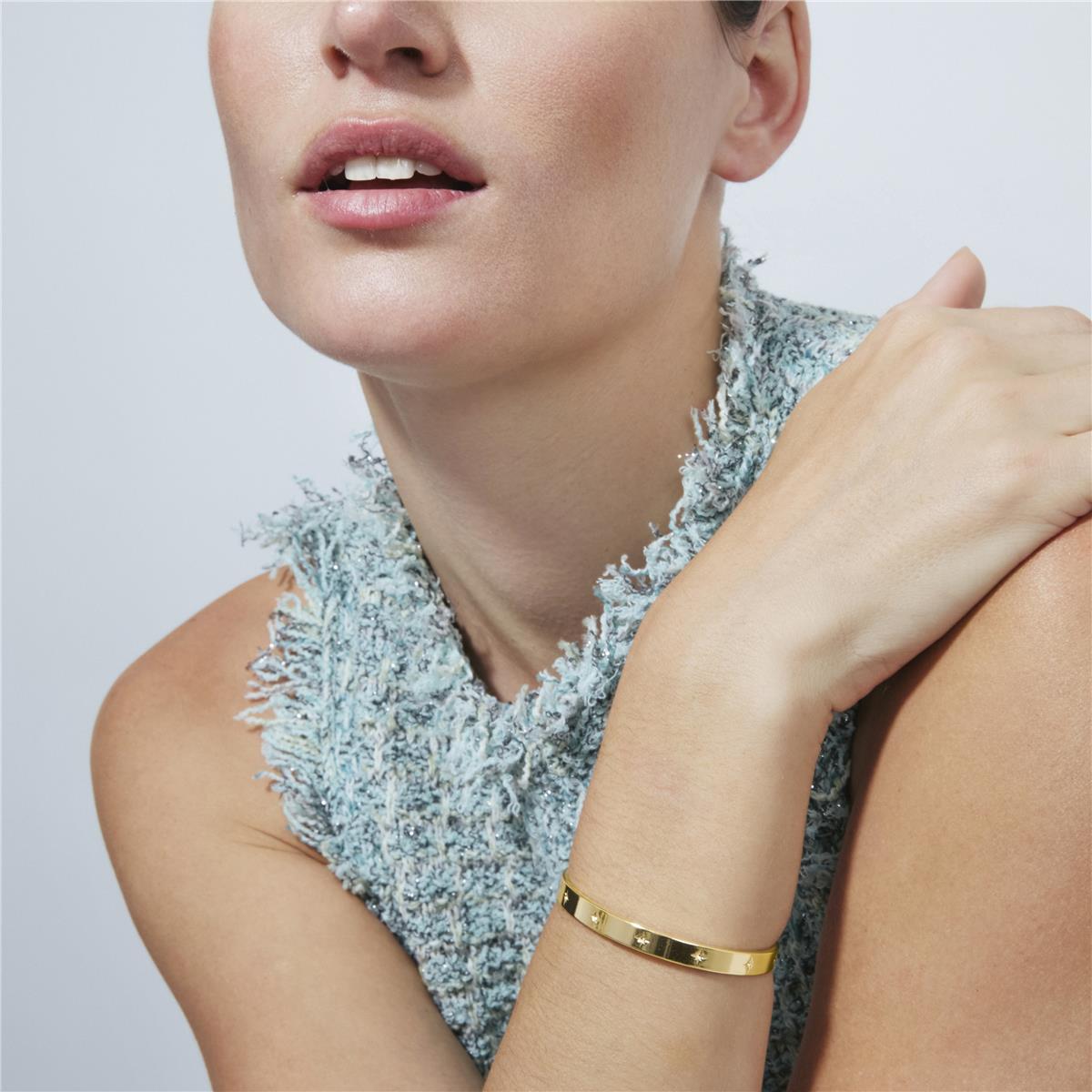 Bracelet finition or jaune 18 carats - Orane
