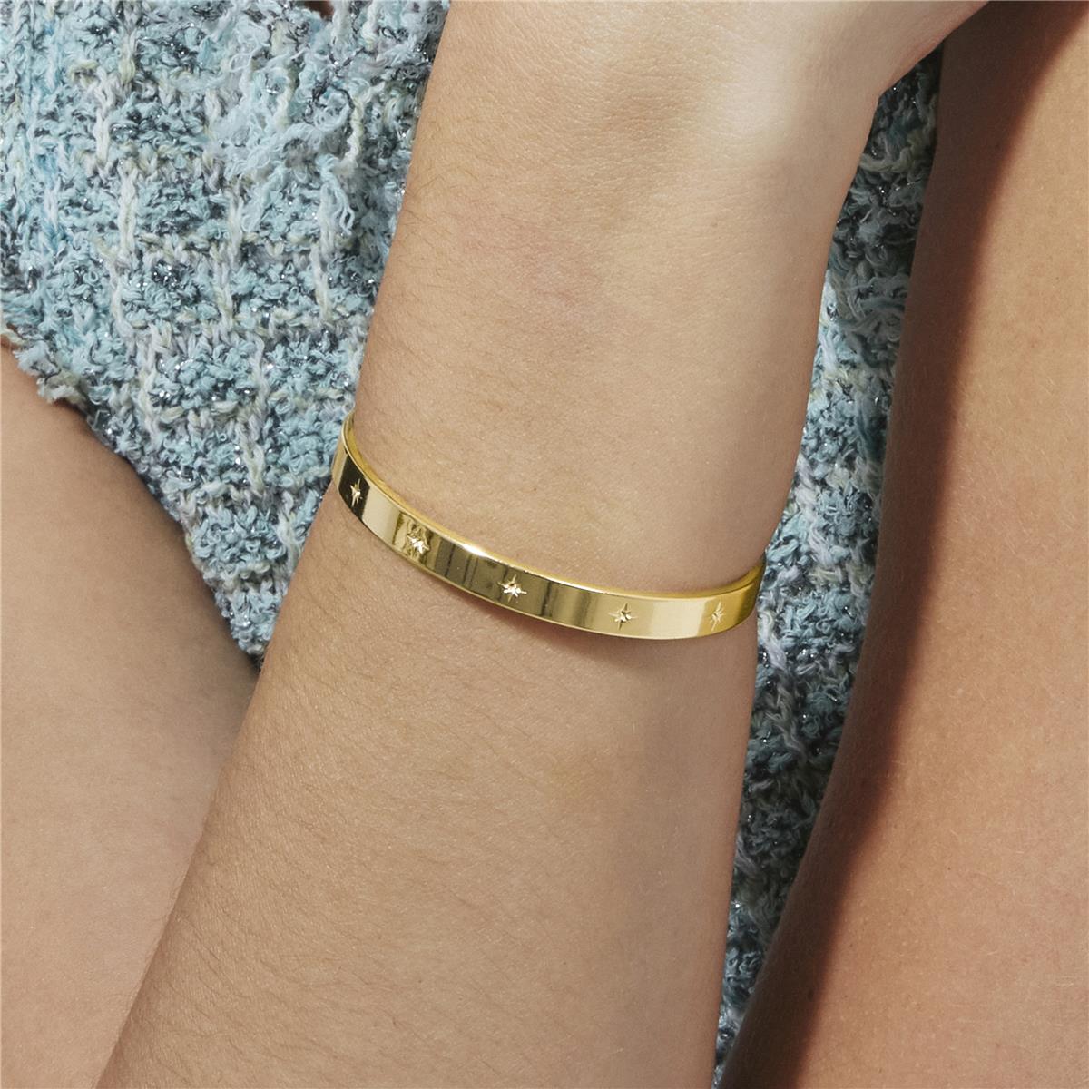 Bracelet finition or jaune 18 carats - Orane