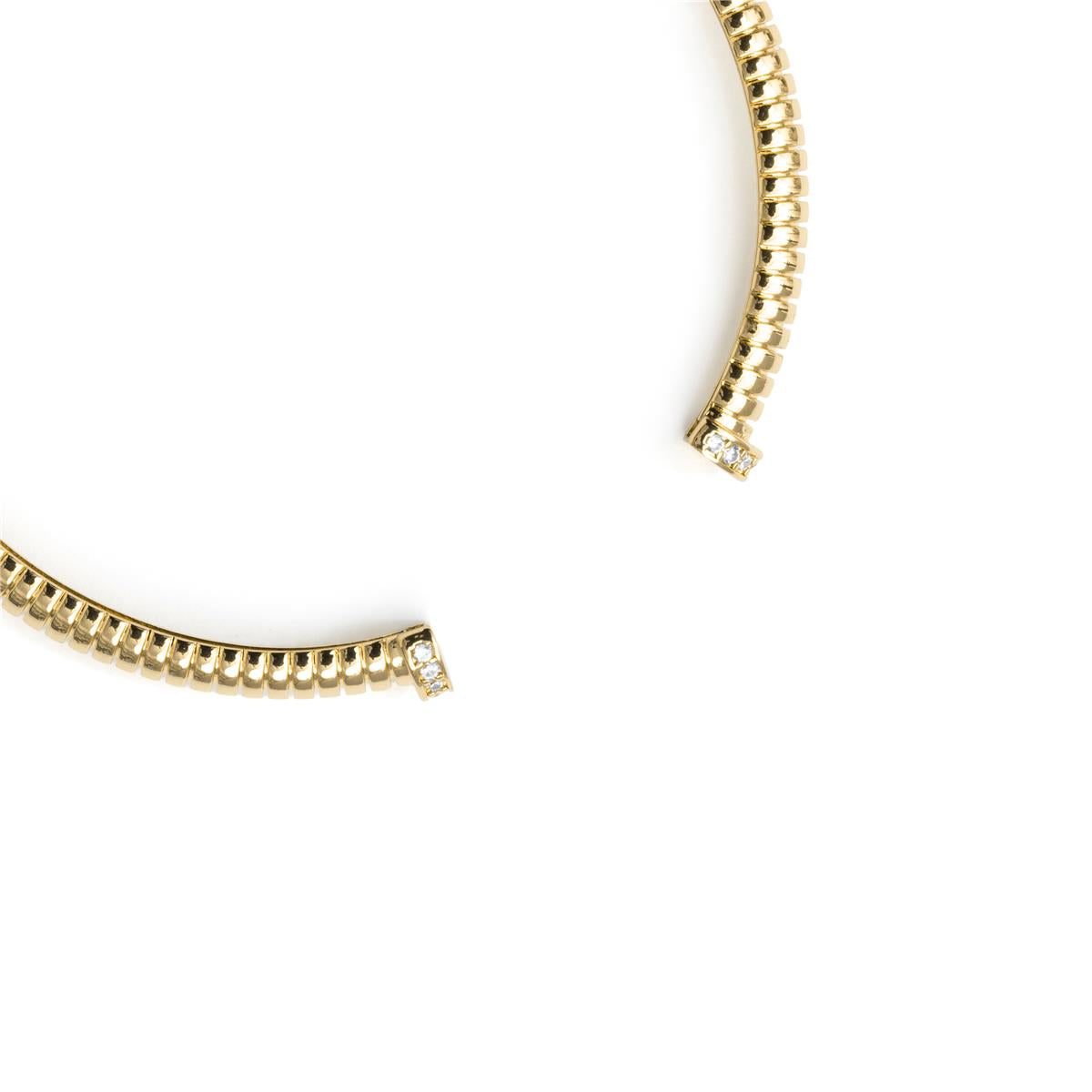 Armband mit funkelnden Zirkoniasteinen, 18 Karat Gelbgold-Finish – Aih