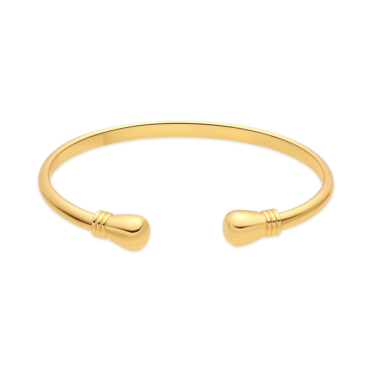 Pulsera acabado en oro amarillo de 18k - Sanee