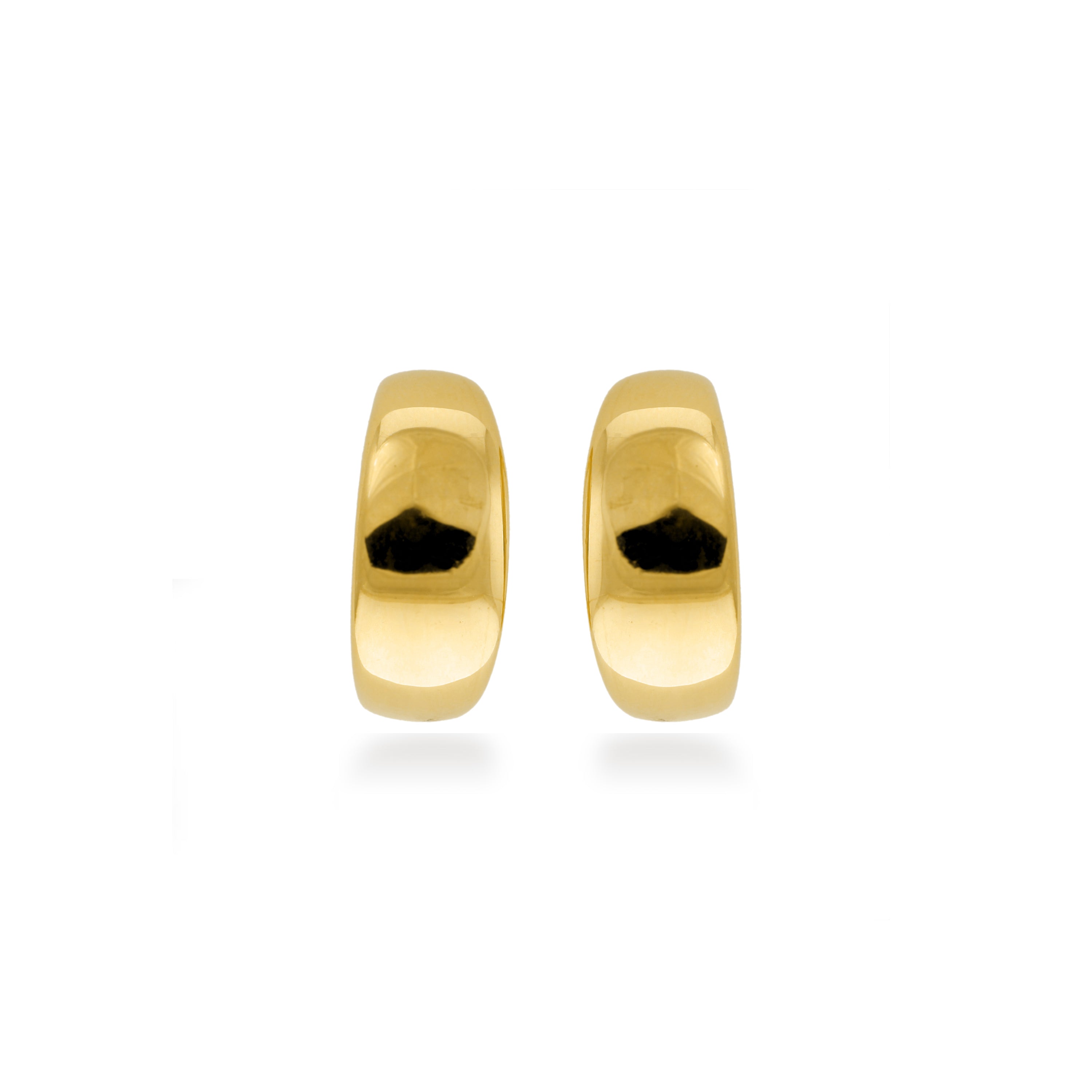 Earrings finished in 18K yellow gold - Mrango