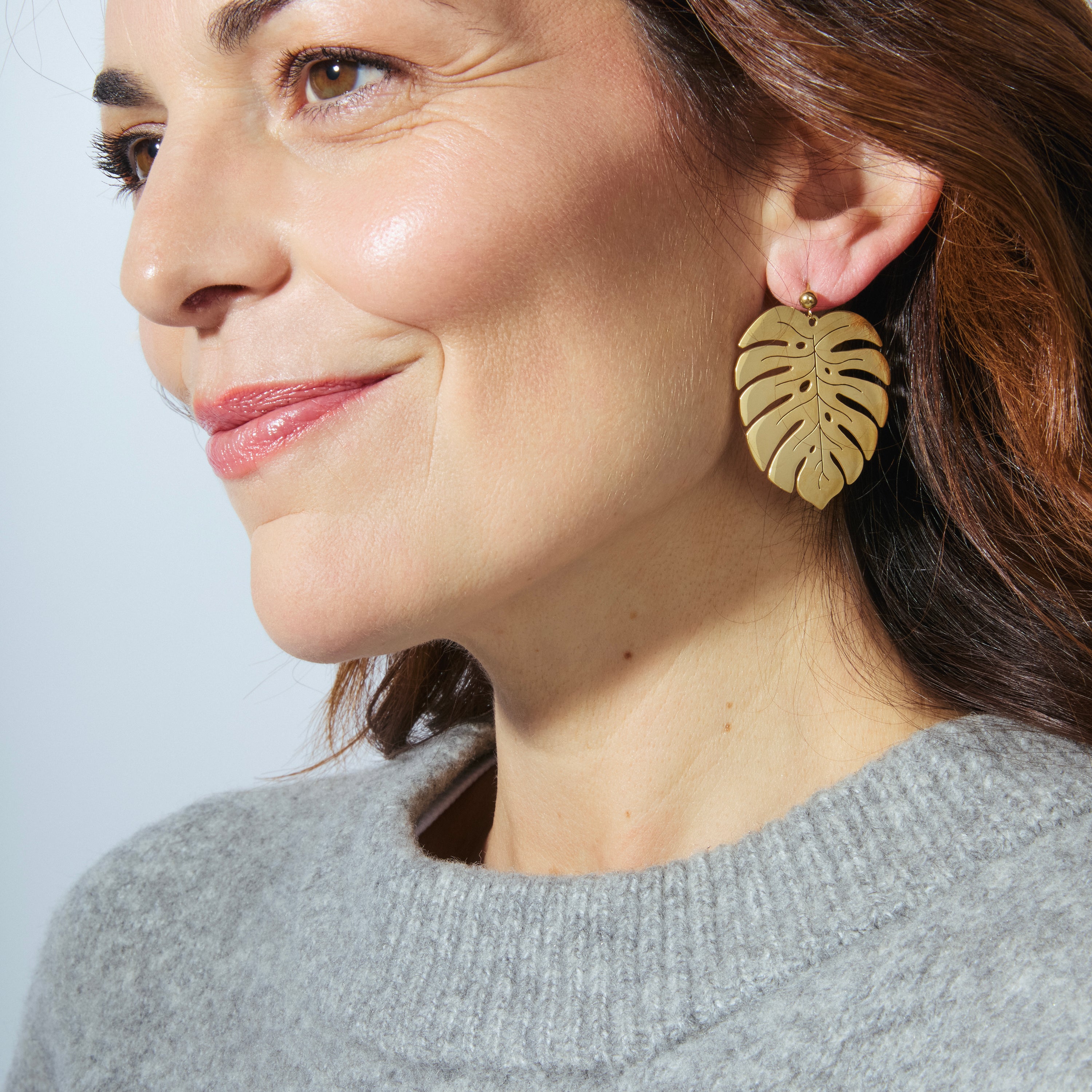 Pendientes acabado oro 18k - Mizay