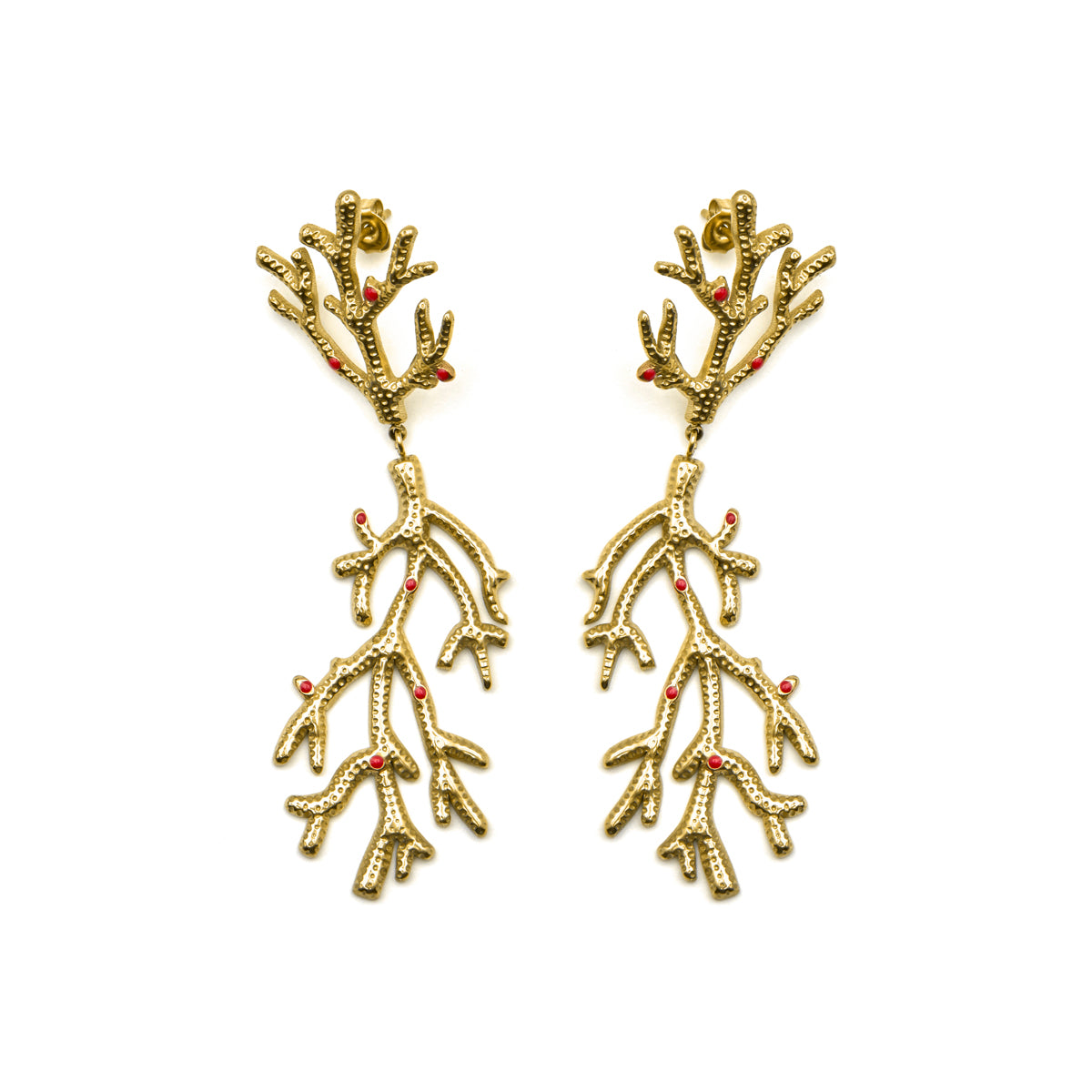 Boucles d'oreilles Ikuzol Finish 18K