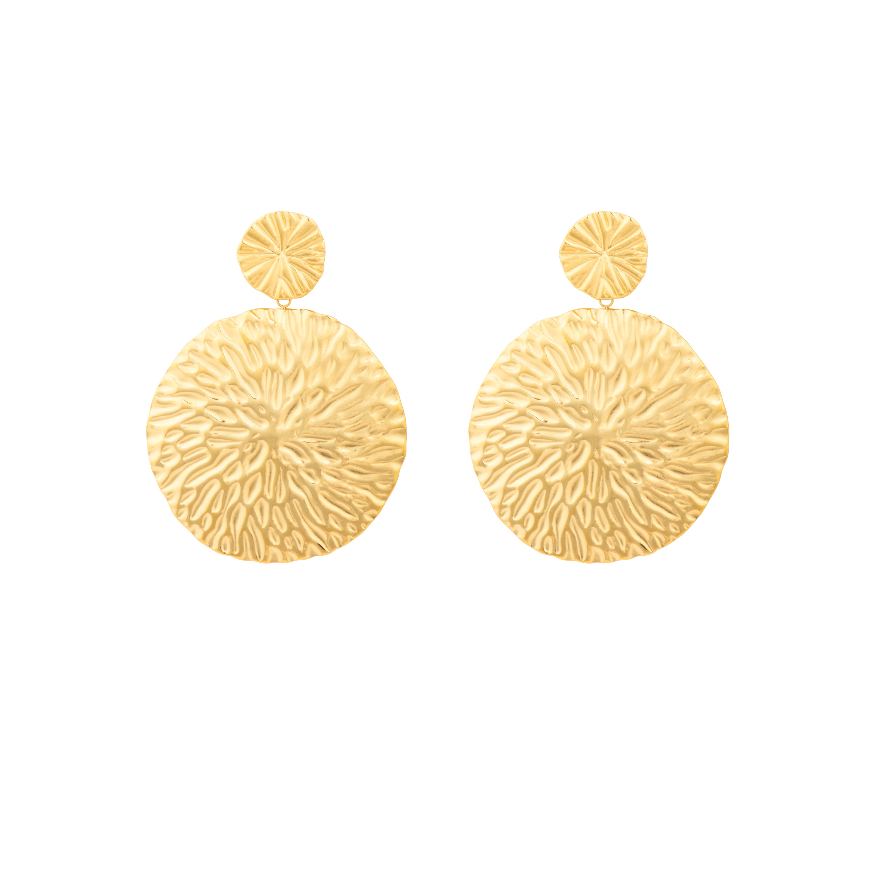 Ohrringe aus 18k Gelbgold - Wiseya