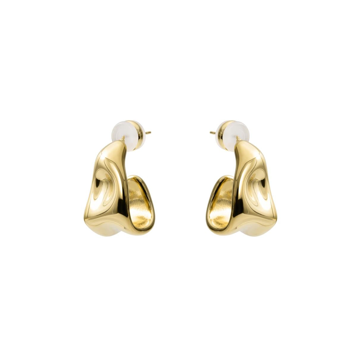 Orecchini con finitura in oro giallo 18k - Rorki