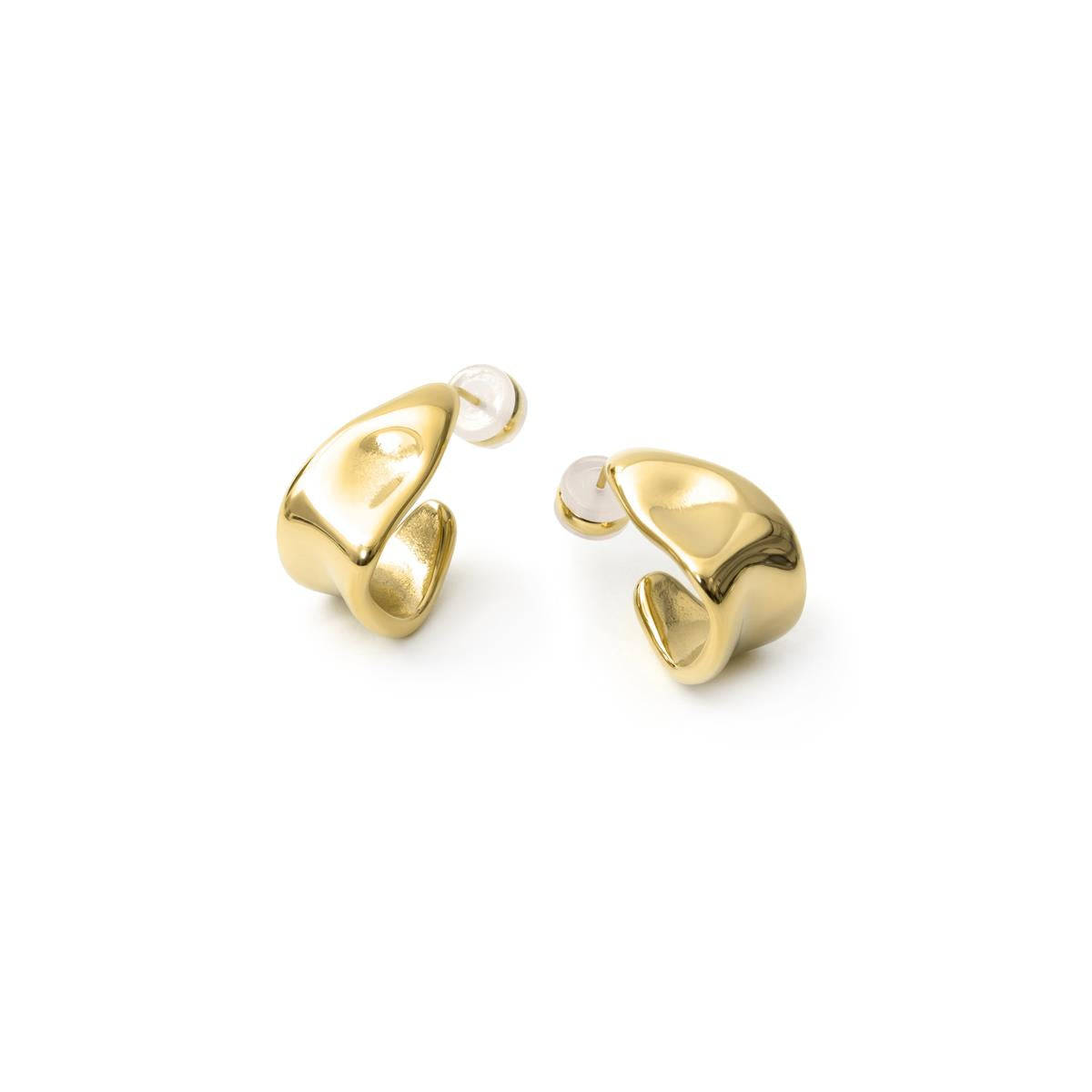 Orecchini con finitura in oro giallo 18k - Rorki