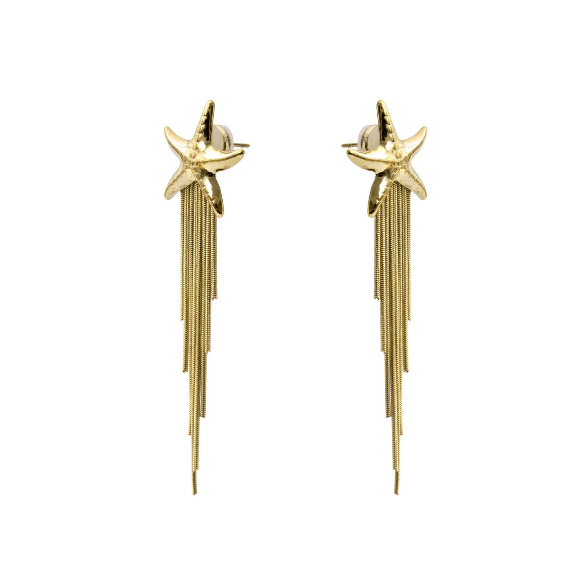 Boucles d'oreilles finition or jaune 18 carats - Indora