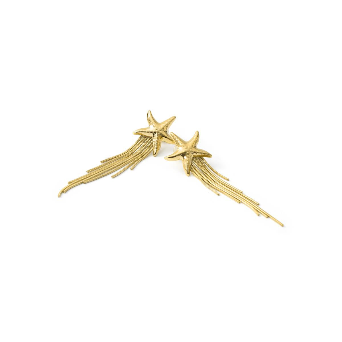 Boucles d'oreilles finition or jaune 18 carats - Indora