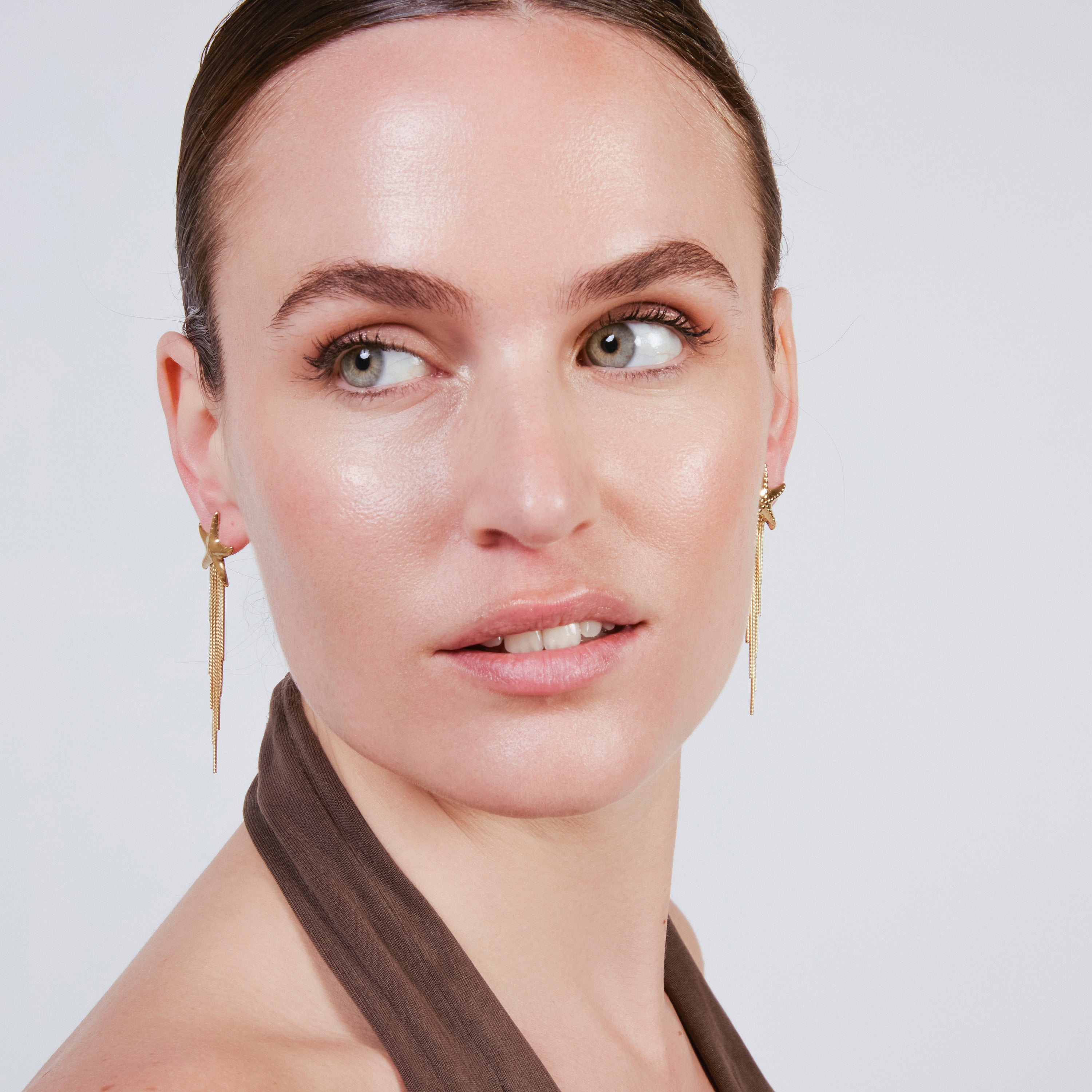 Boucles d'oreilles finition or jaune 18 carats - Indora