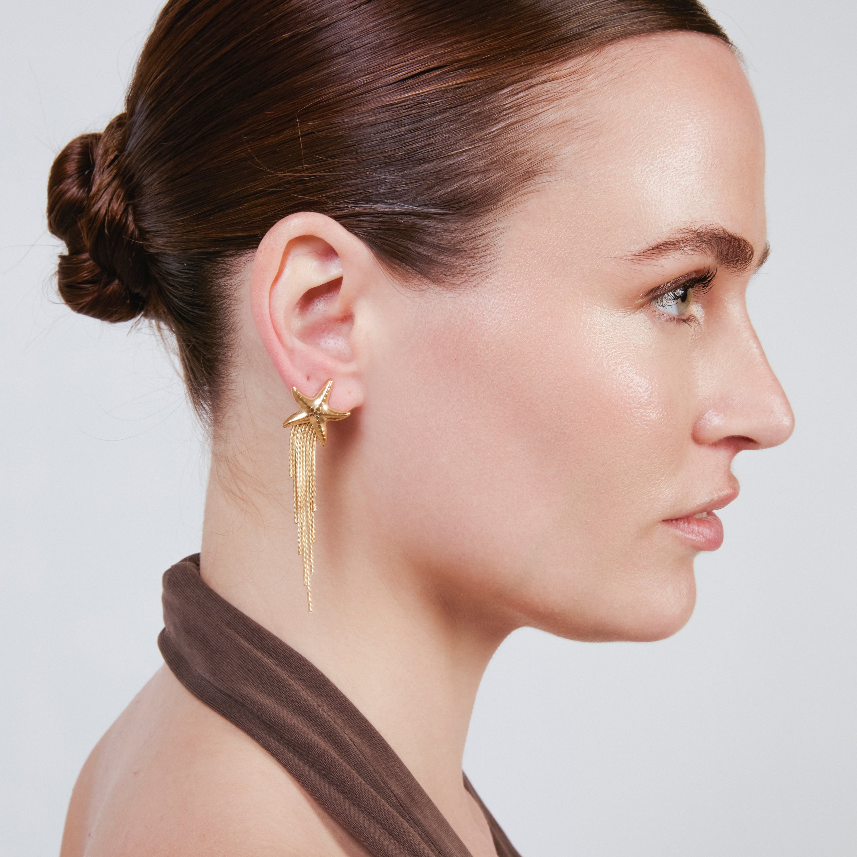 Boucles d'oreilles finition or jaune 18 carats - Indora