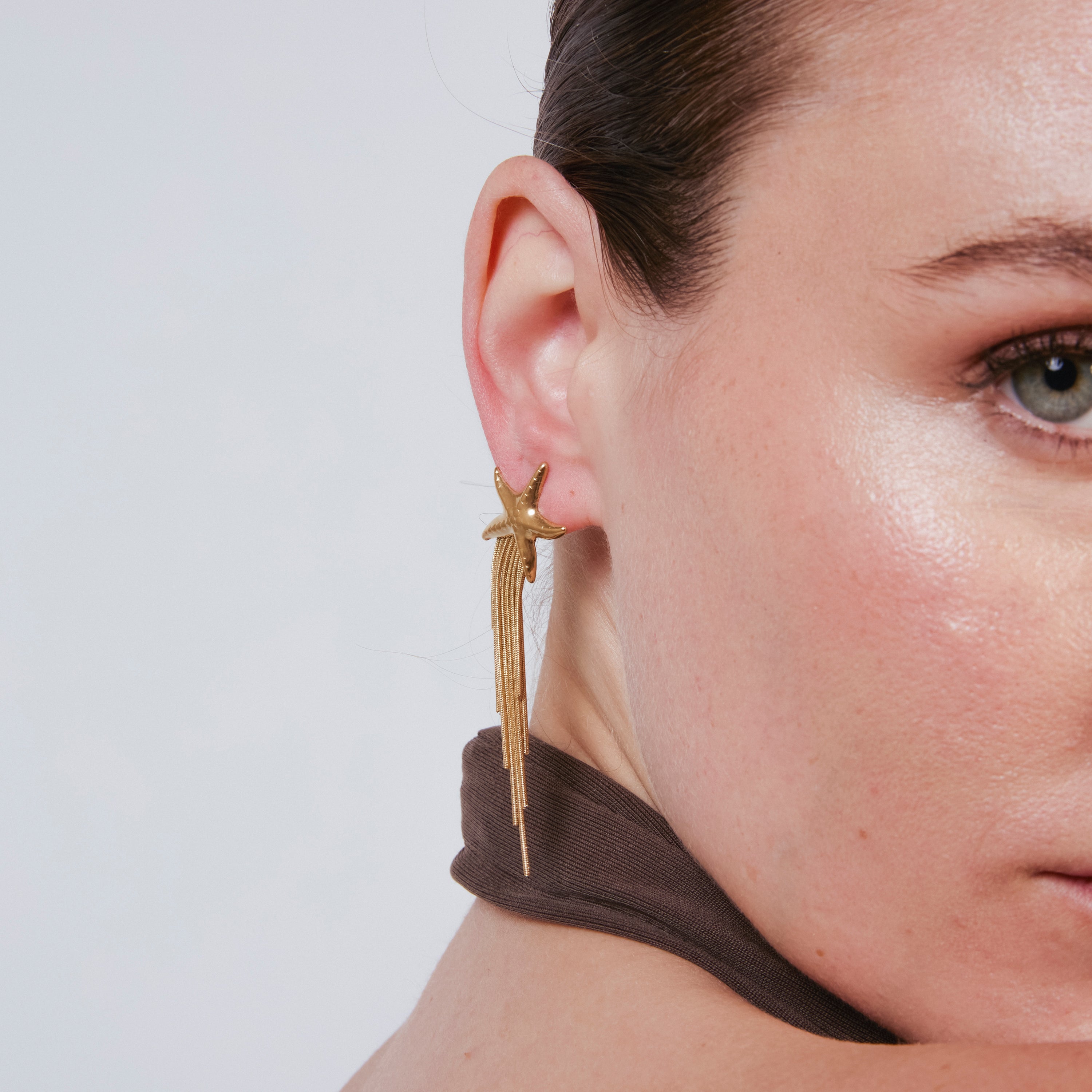 Boucles d'oreilles finition or jaune 18 carats - Indora