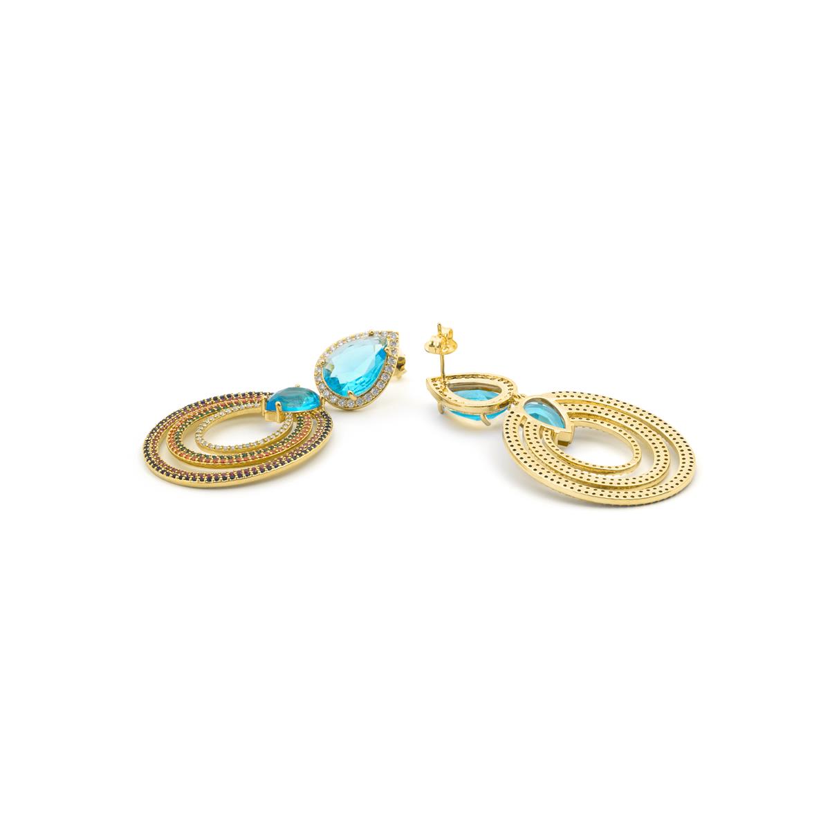Lihly Ohrringe mit 18k Gelbgold-Finish - Lihly