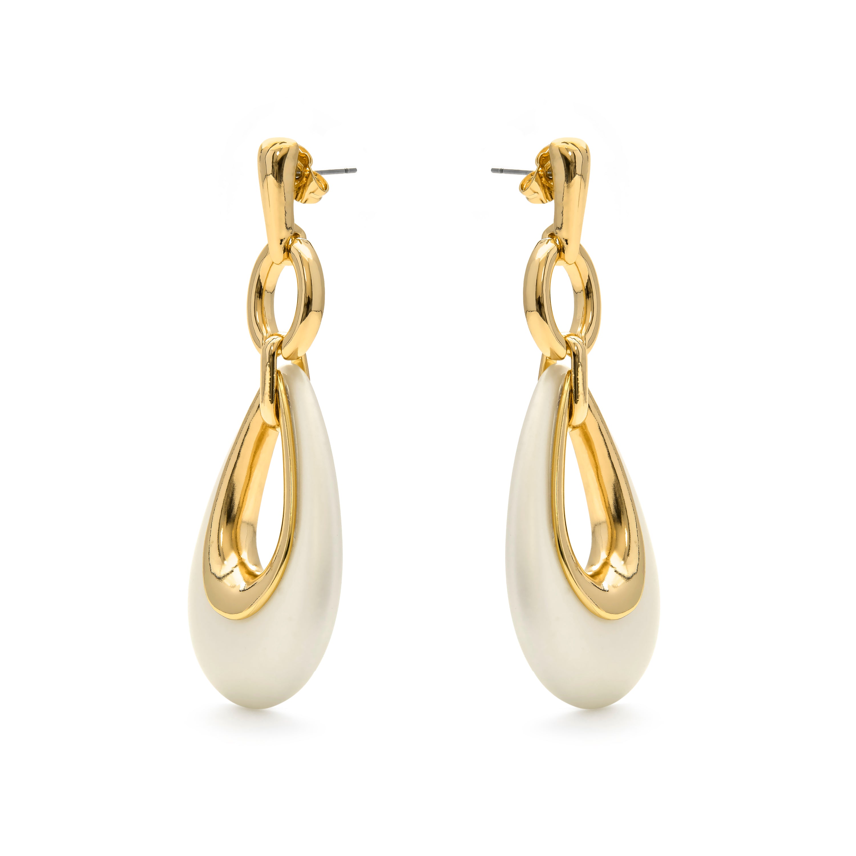 Orecchini finiti in oro giallo 18K - Humola