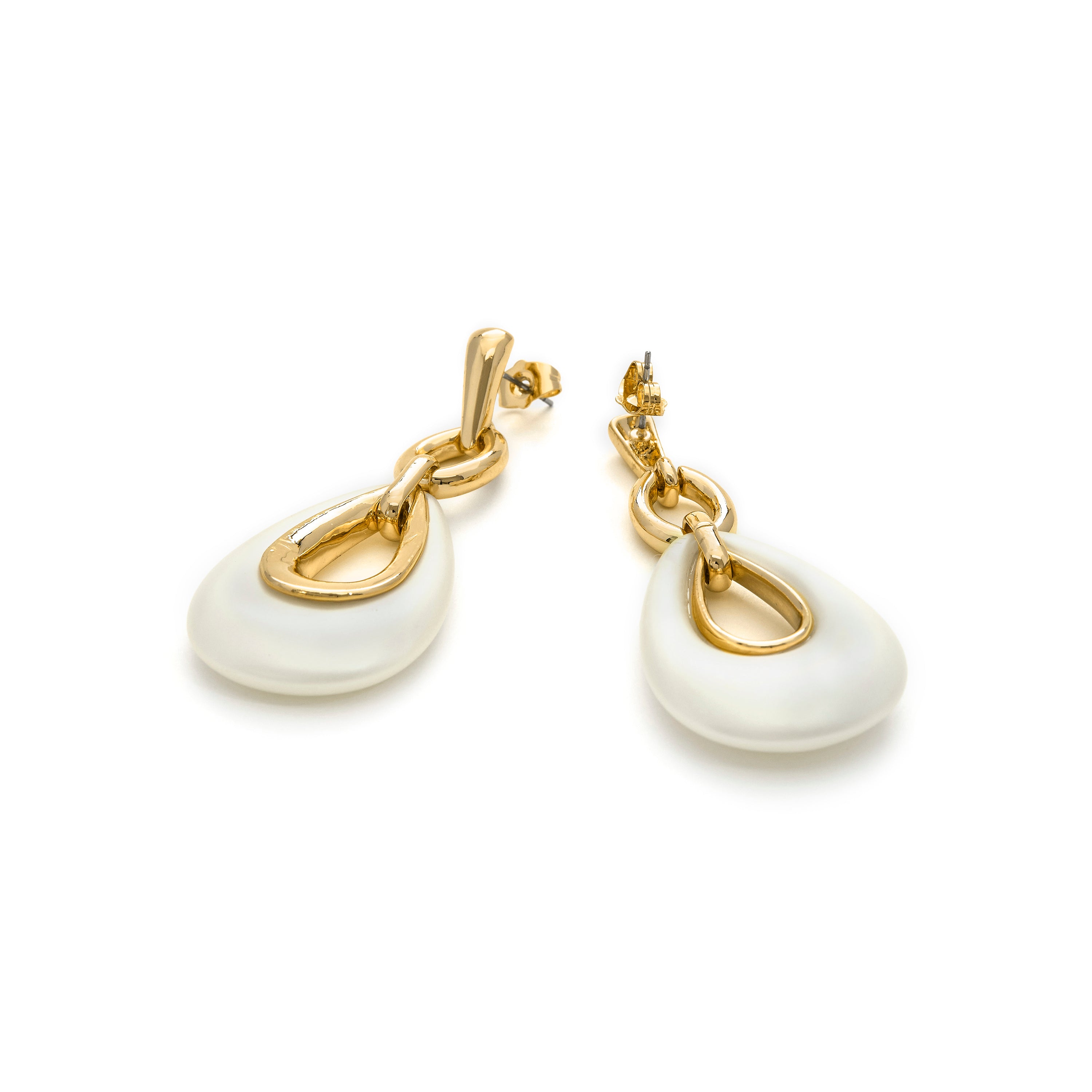 Orecchini finiti in oro giallo 18K - Humola