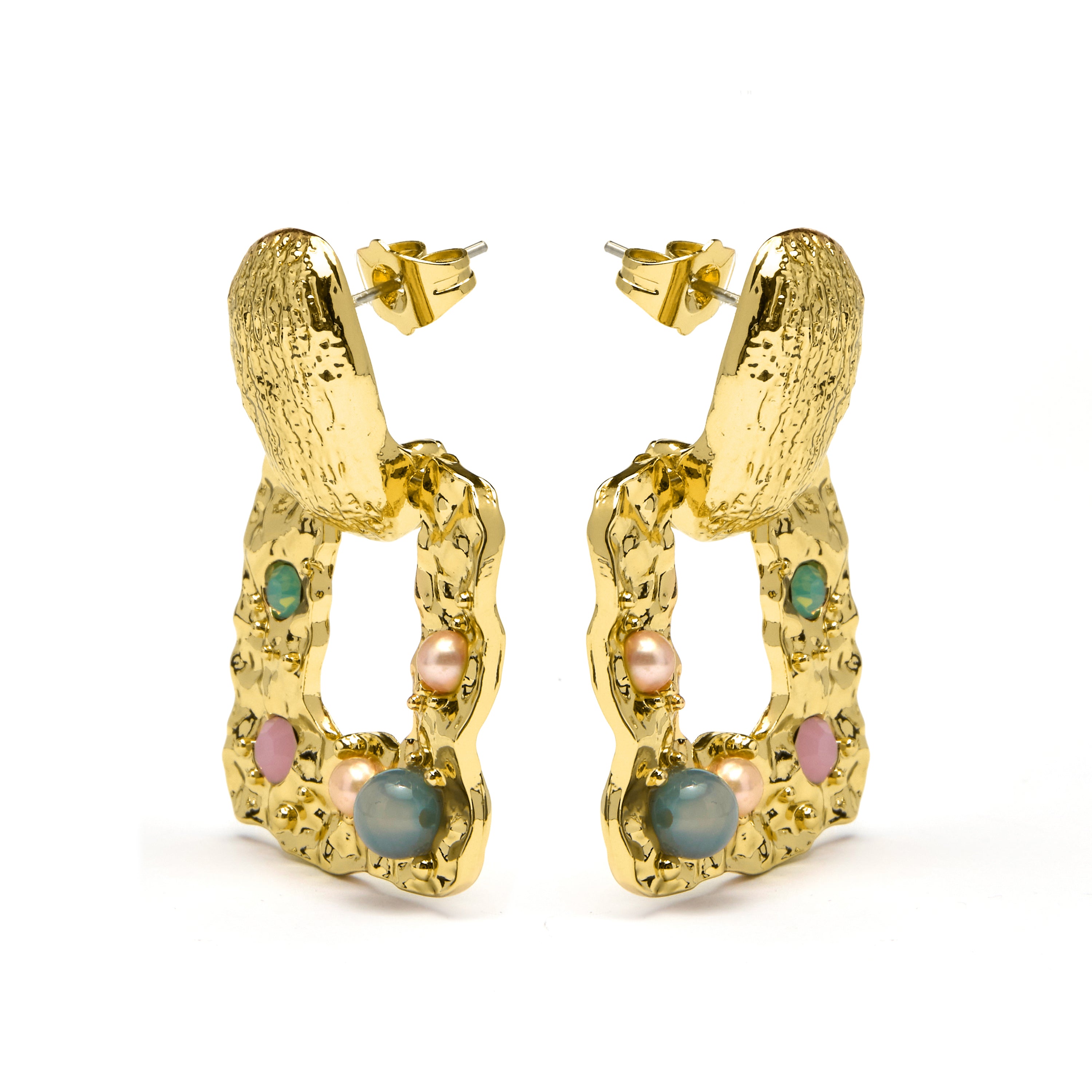 Orecchini finiti in oro giallo 18K - Paile