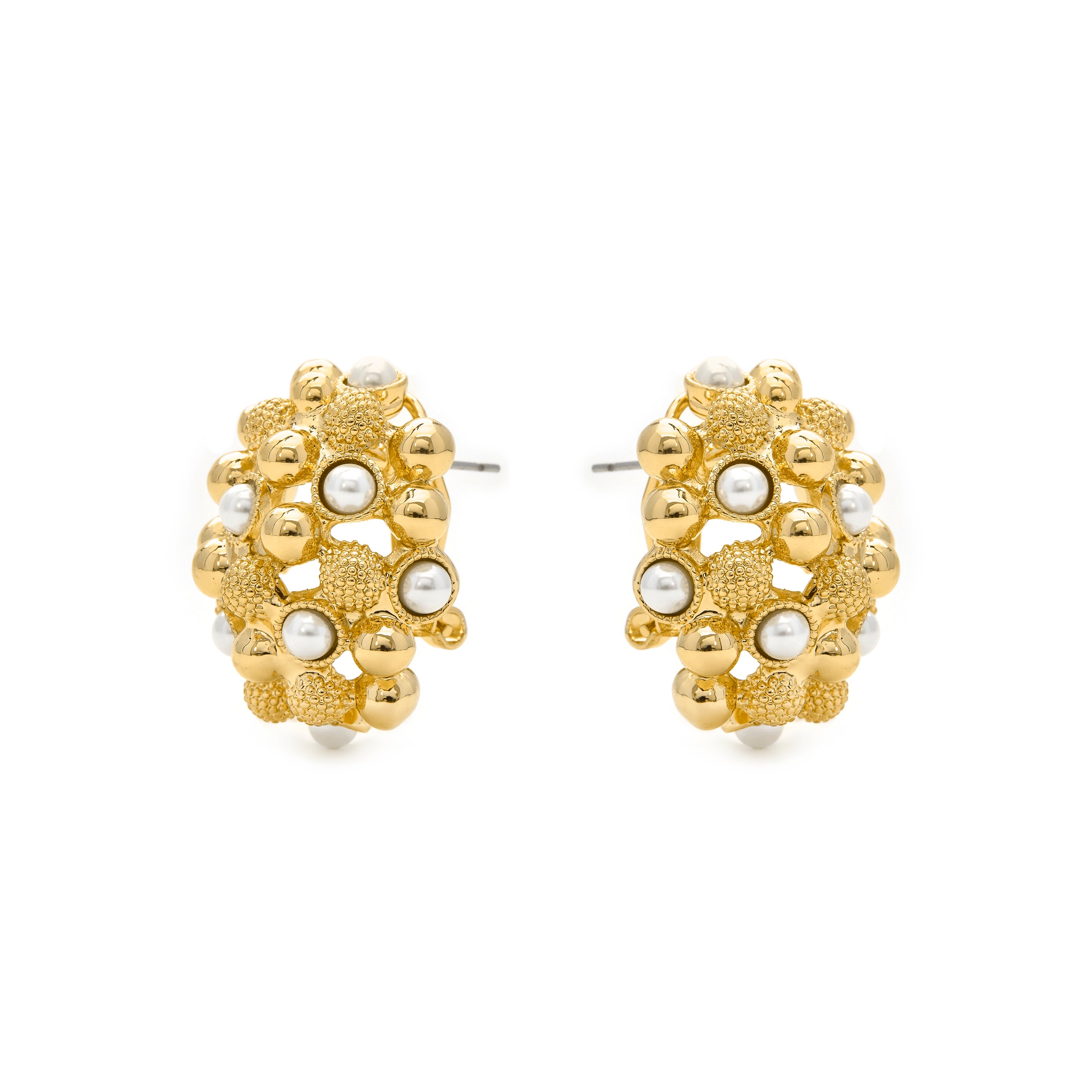 Pendientes acabado en oro amarillo 18K - Xiglor
