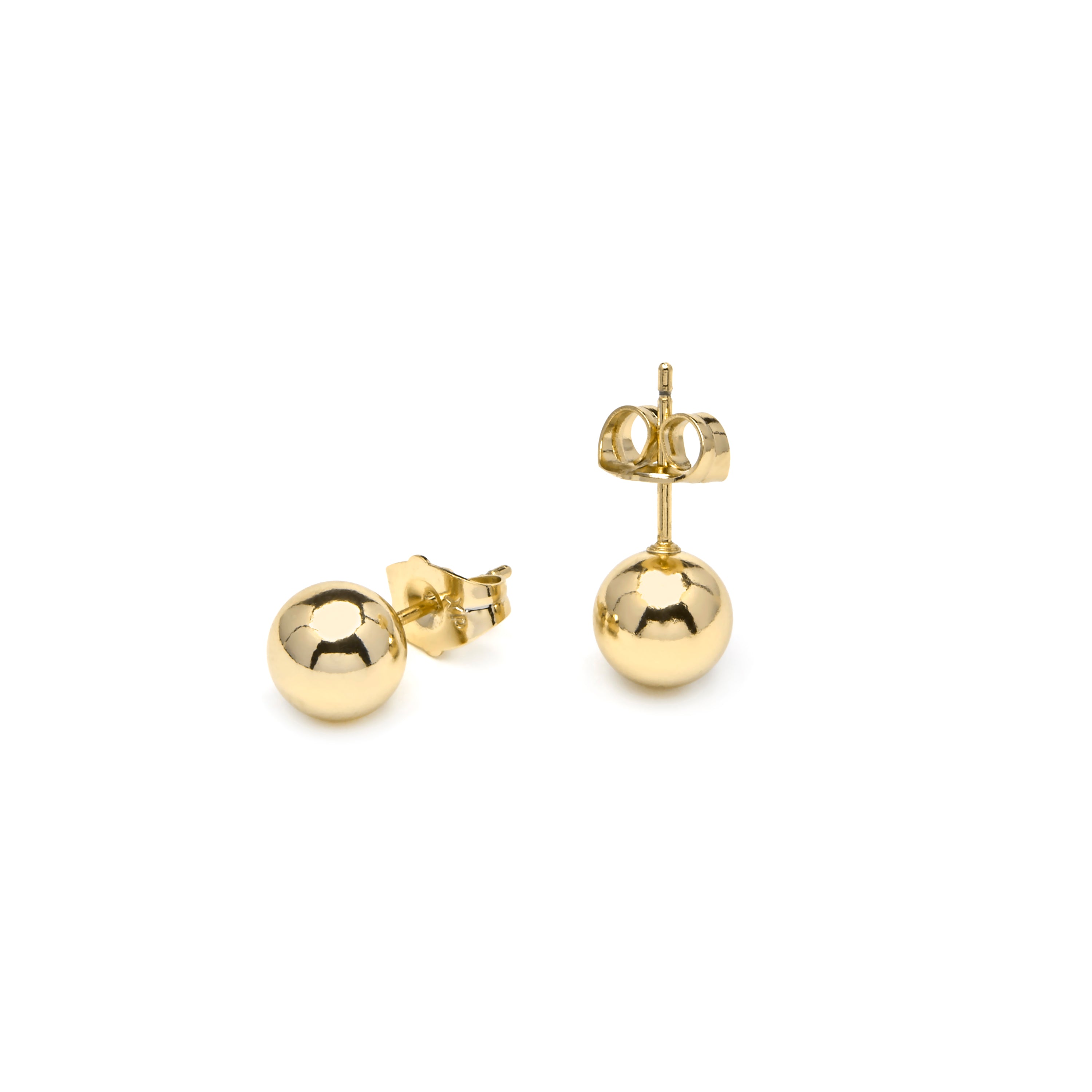 Pendientes acabado oro 18K - Gnis