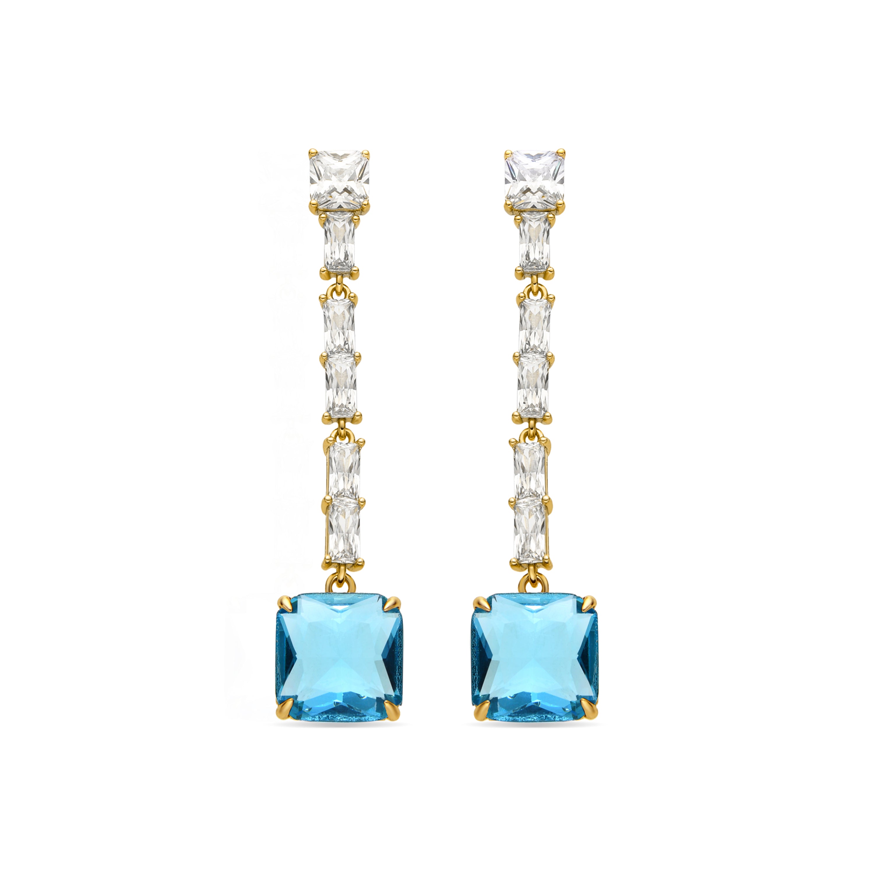 Boucles d'oreilles Waraim finition or 18 carats