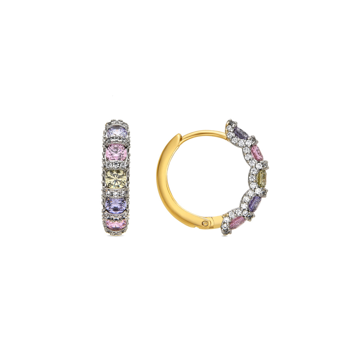 Boucles d'oreilles Yrac Yellow Gold 18K