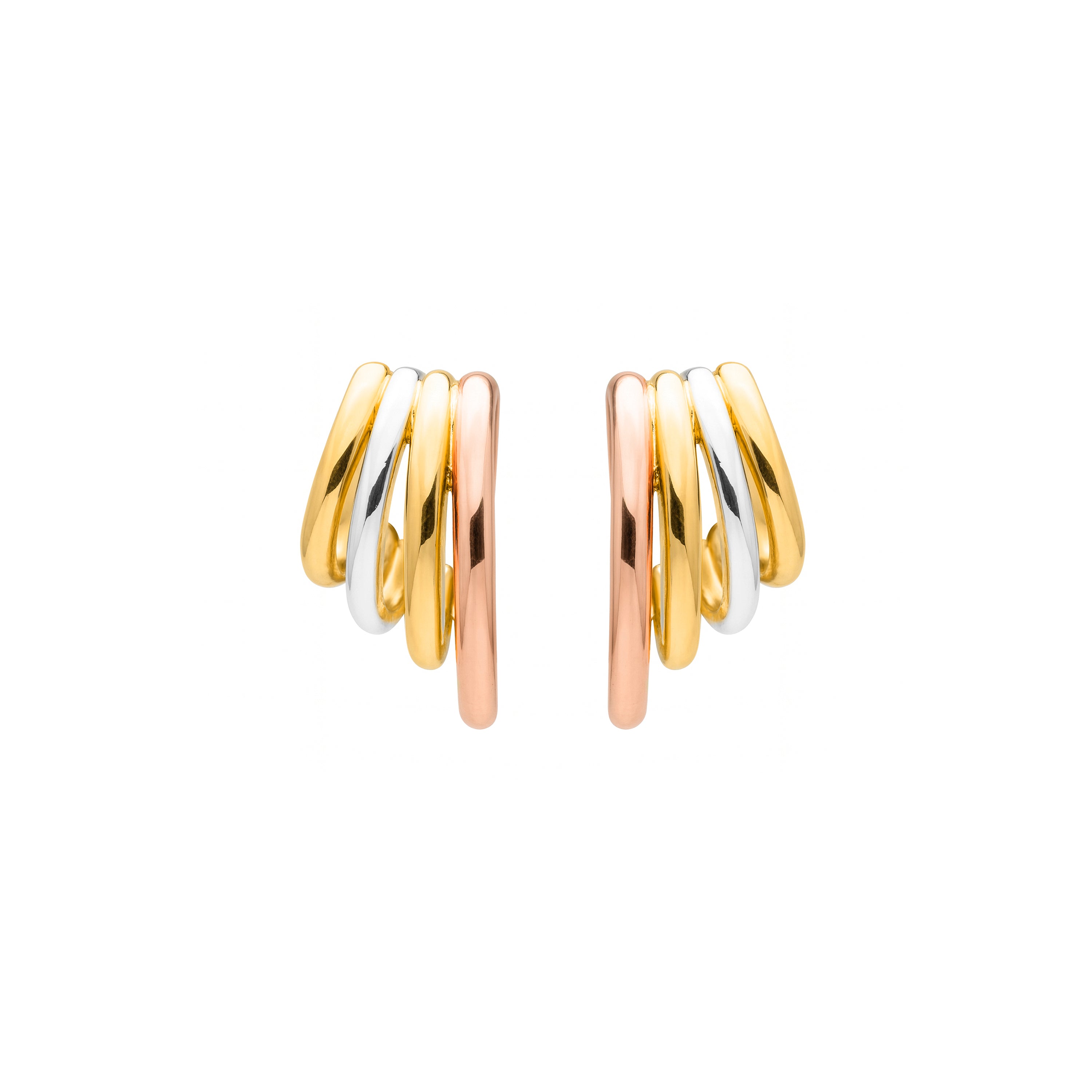 Orecchini finitura in oro giallo 18k - Linley