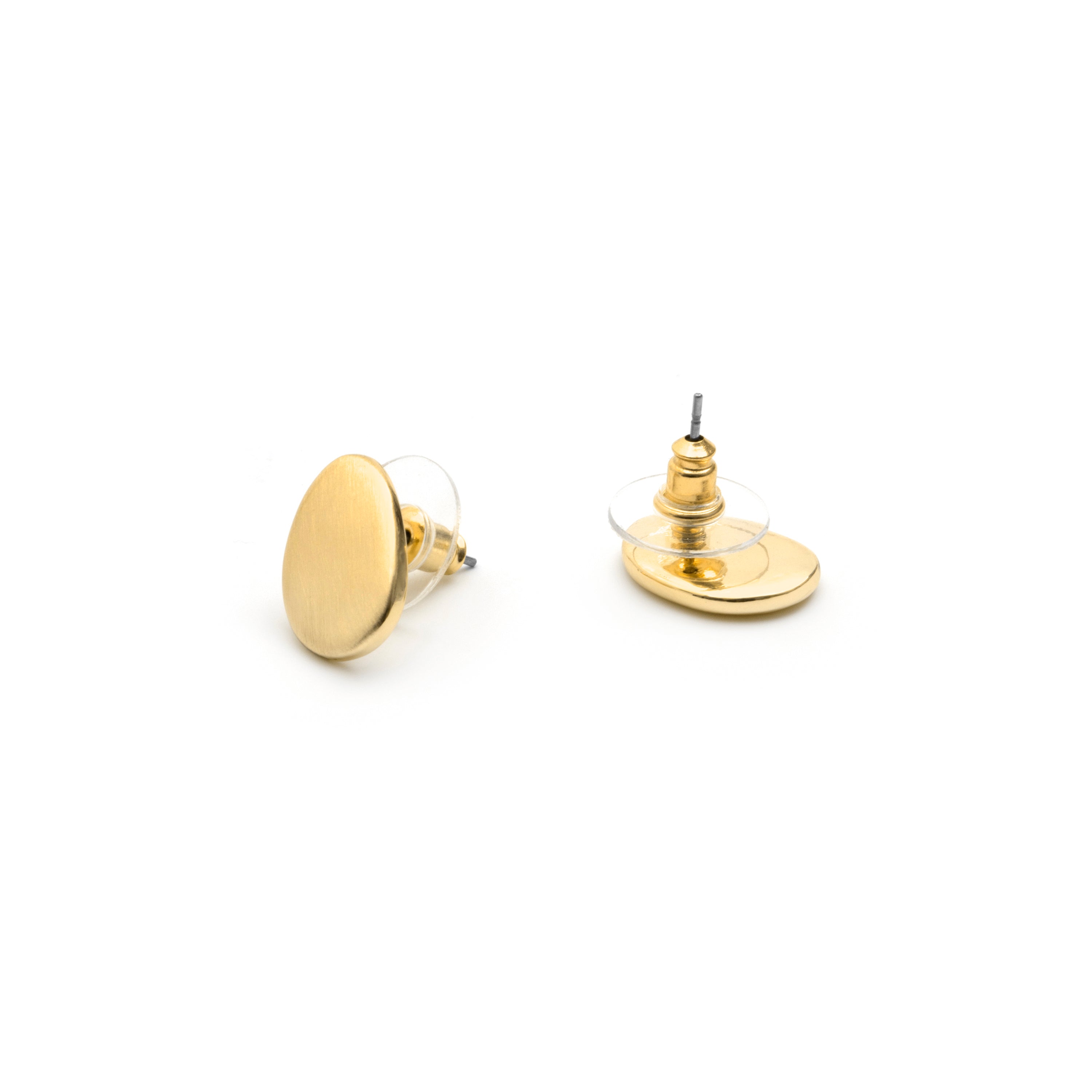 Brincos com acabamento em ouro amarelo de 18k - Oga