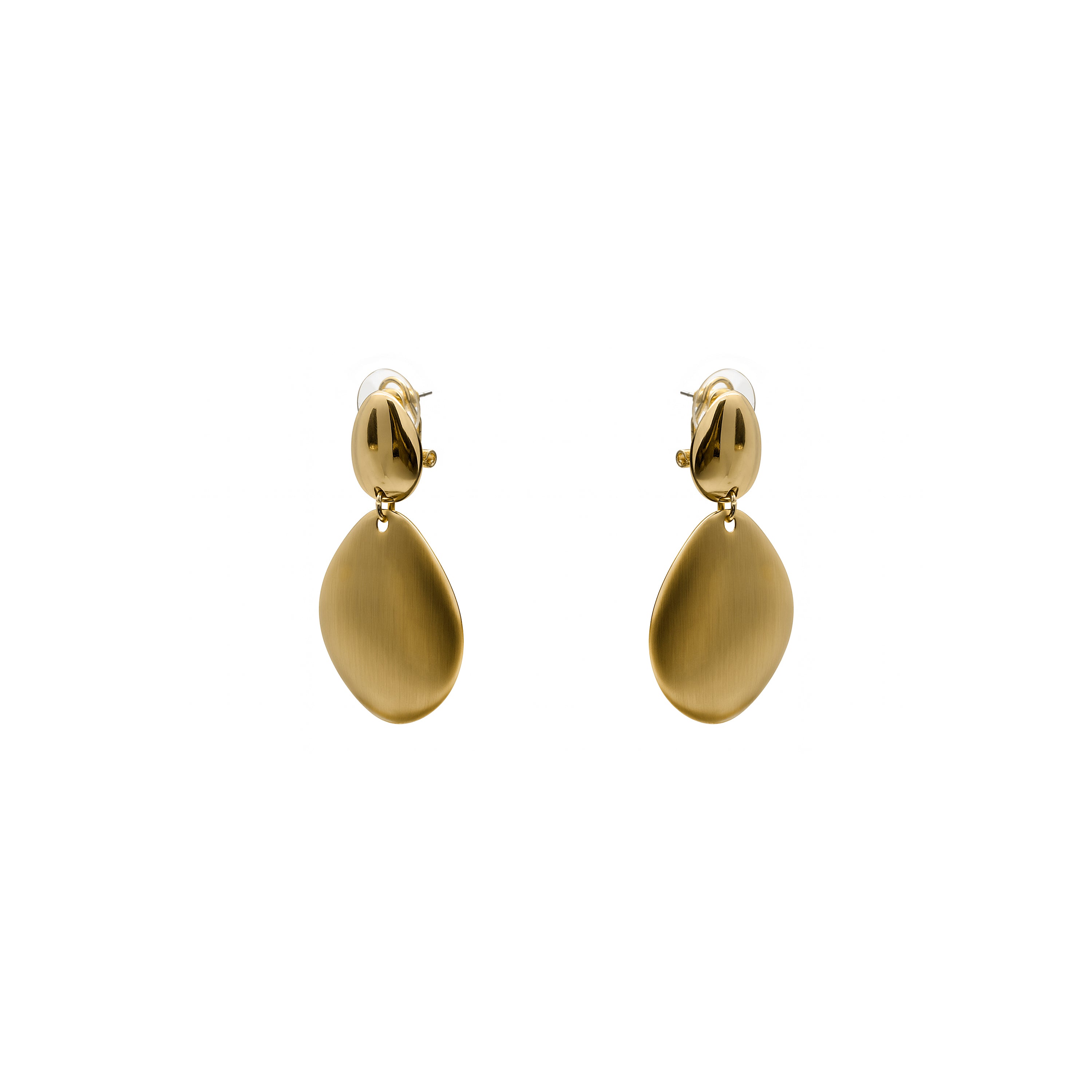 Boucles d'oreilles finition or jaune 18 carats - Biona
