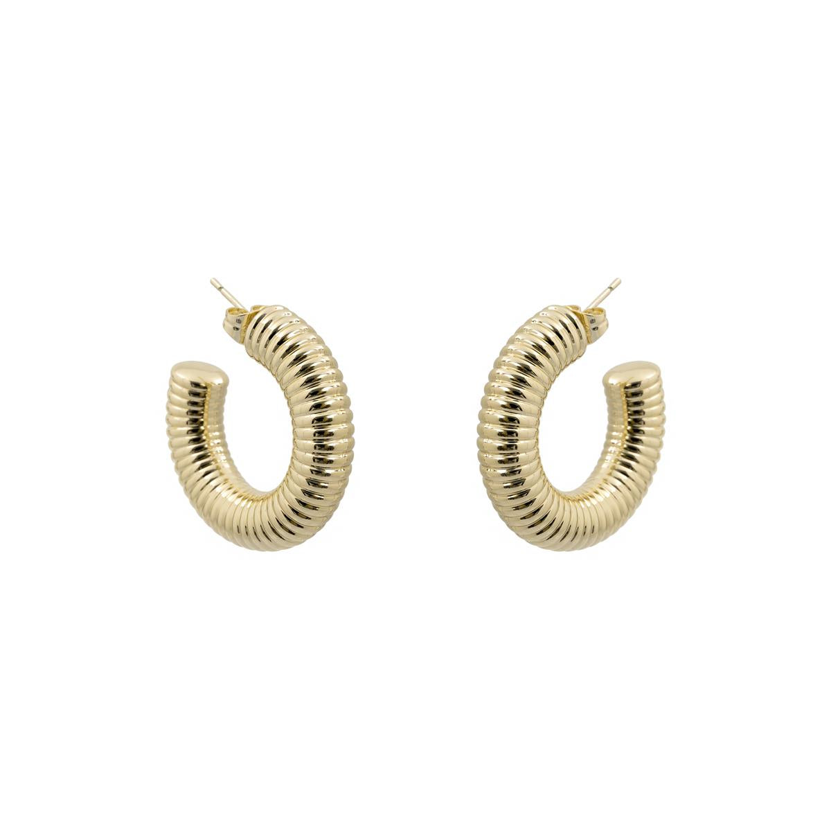 Pendientes Shagen acabado oro amarillo 18k - Shagen