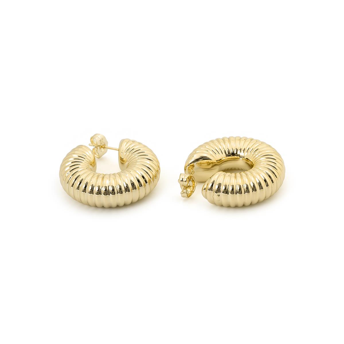 Pendientes Namalor acabado oro amarillo 18k - Namalor