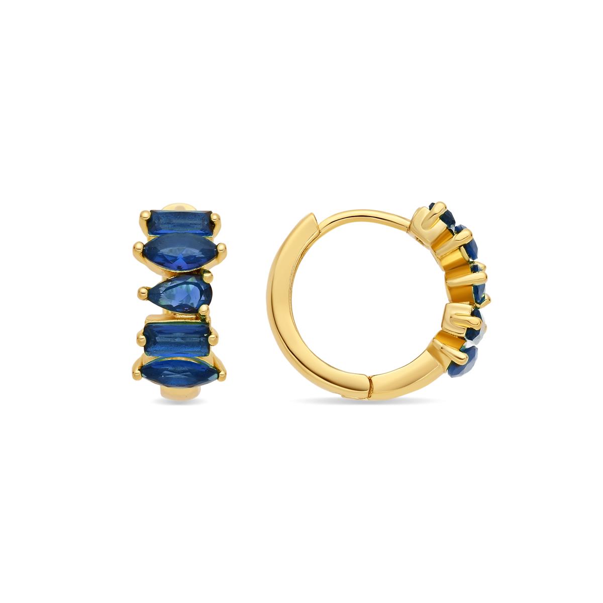 Pendientes Haipol acabado oro amarillo 18k - Haipol
