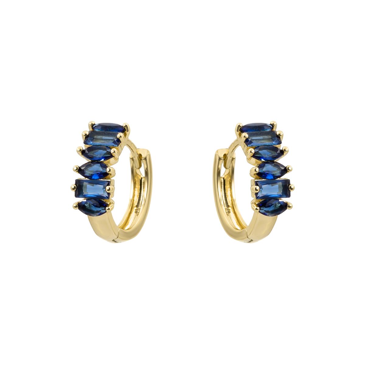 Pendientes Haipol acabado oro amarillo 18k - Haipol