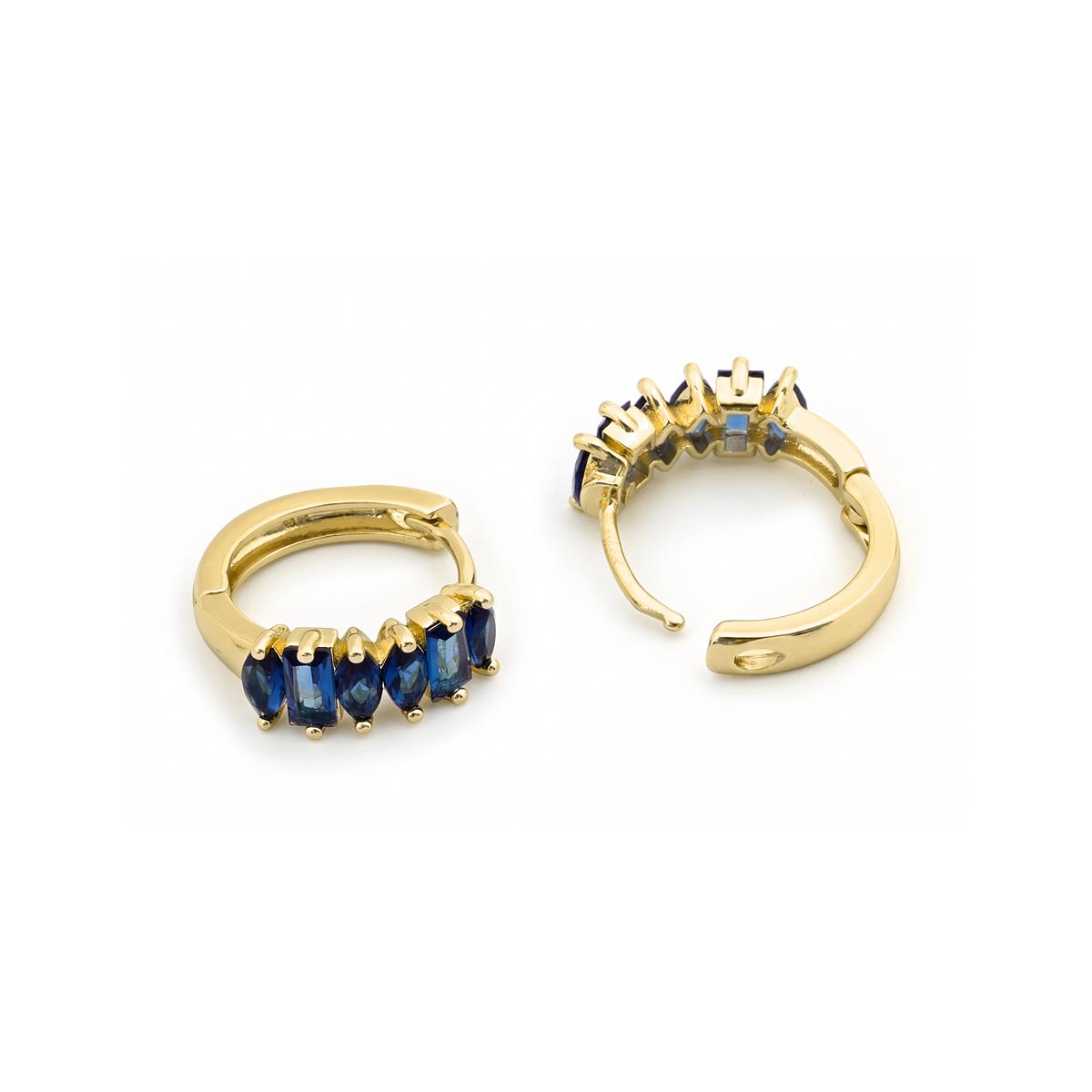 Pendientes Haipol acabado oro amarillo 18k - Haipol