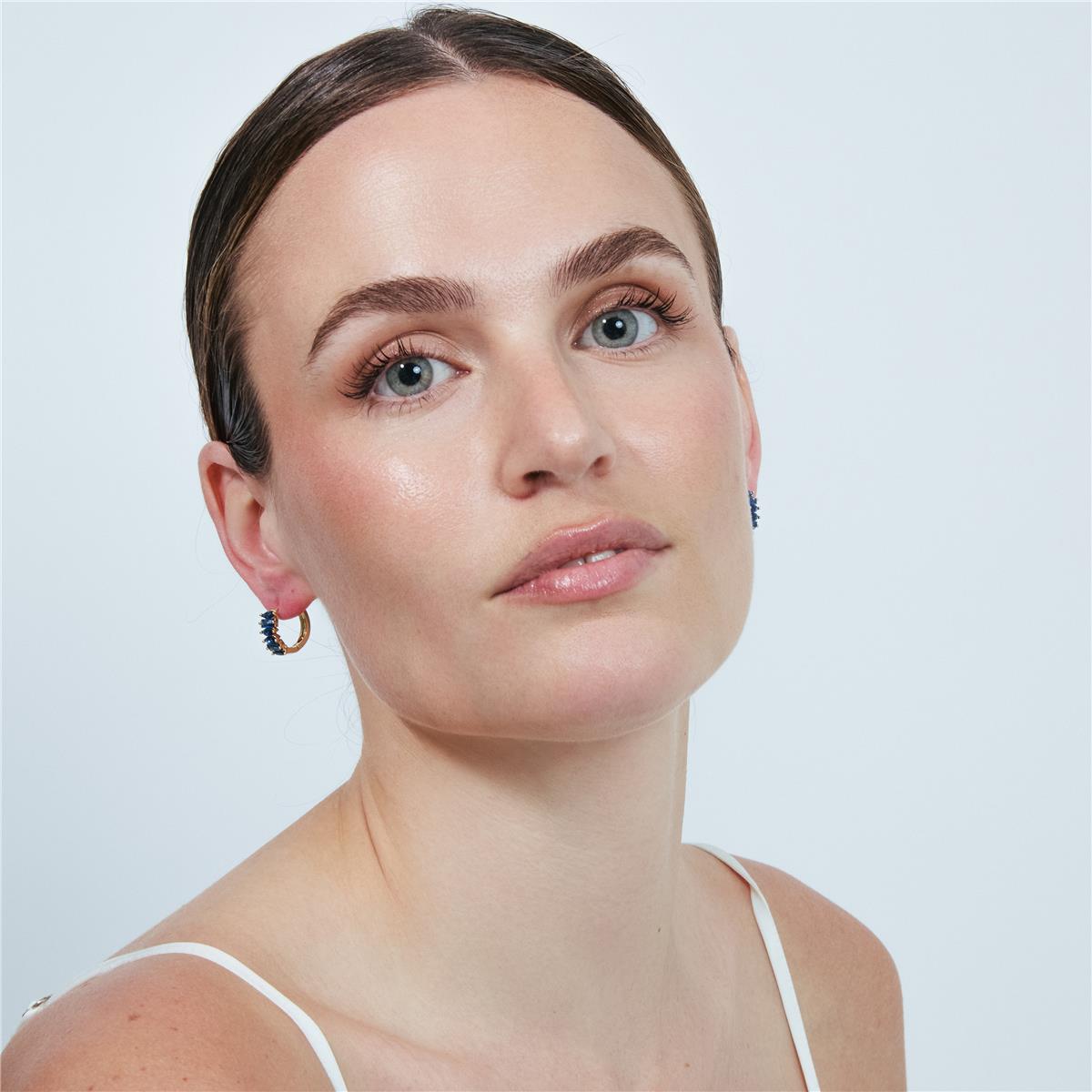 Pendientes Haipol acabado oro amarillo 18k - Haipol
