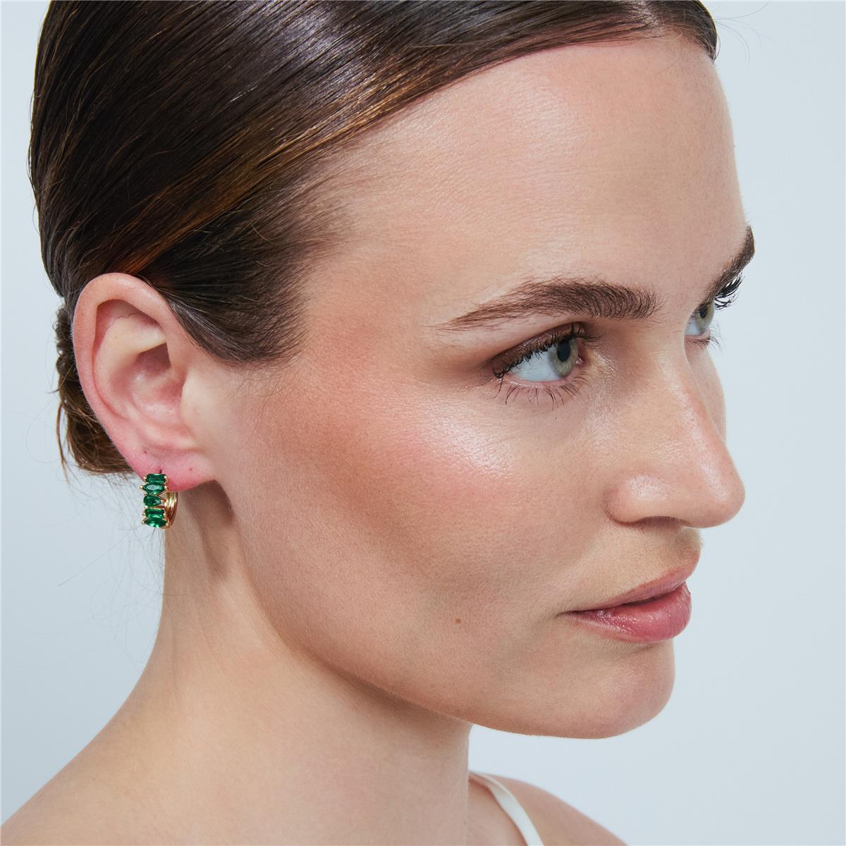 Haipol Ohrringe mit 18k Gelbgold-Finish - Haipol
