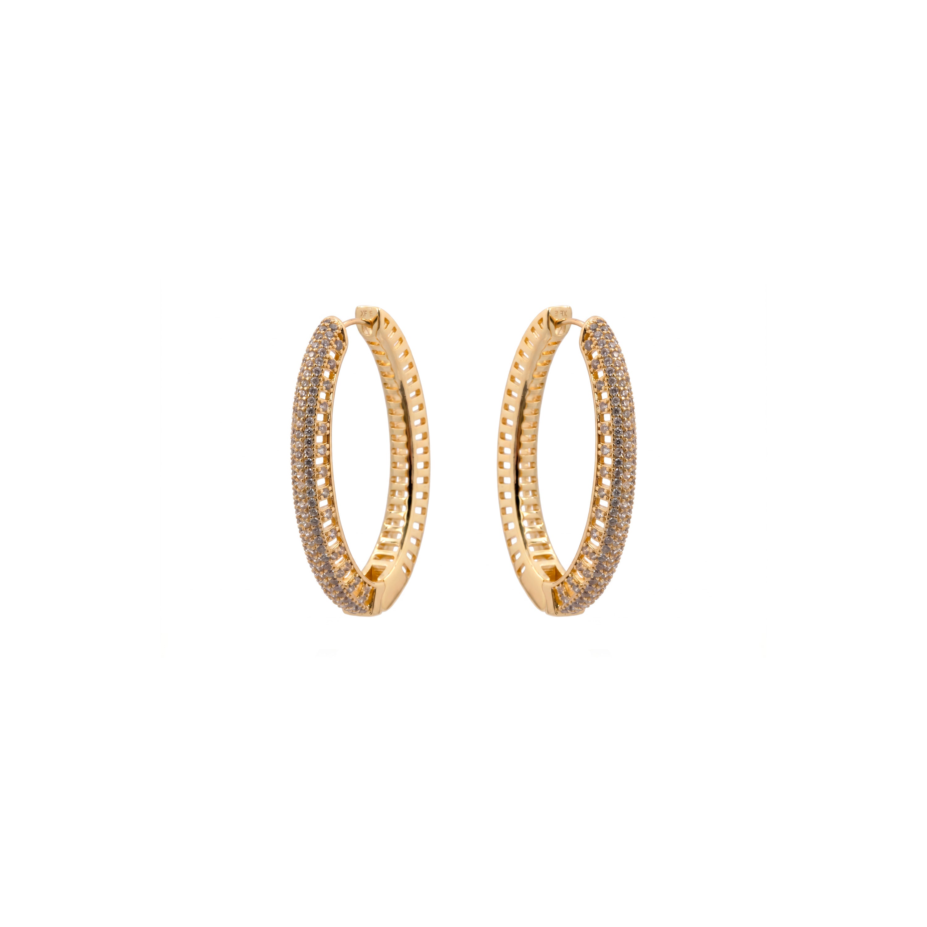 Pendientes Tezci acabado oro amarillo 18k - Tezci
