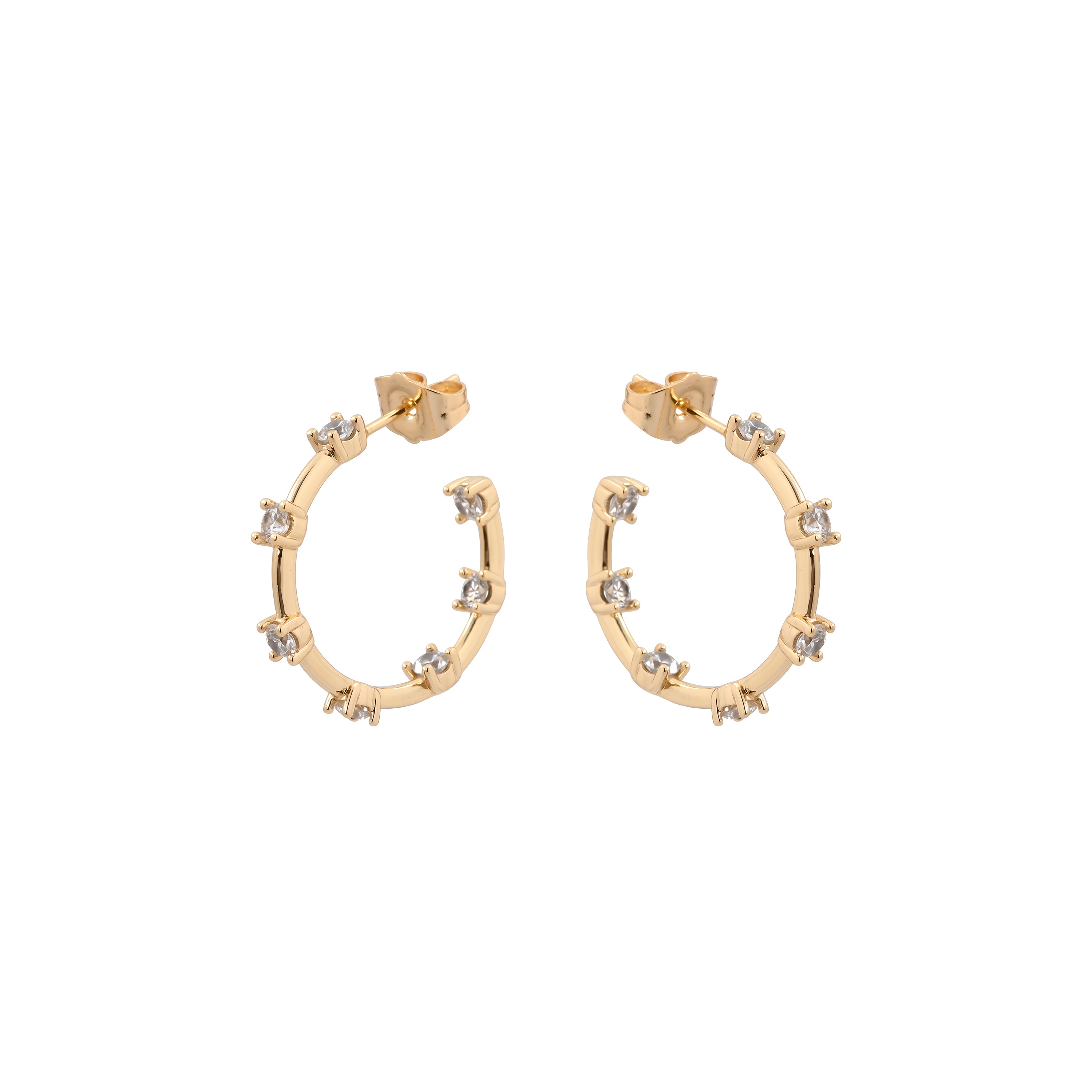 Orecchini Rablo finitura oro giallo 18k - Rablo BIANCO