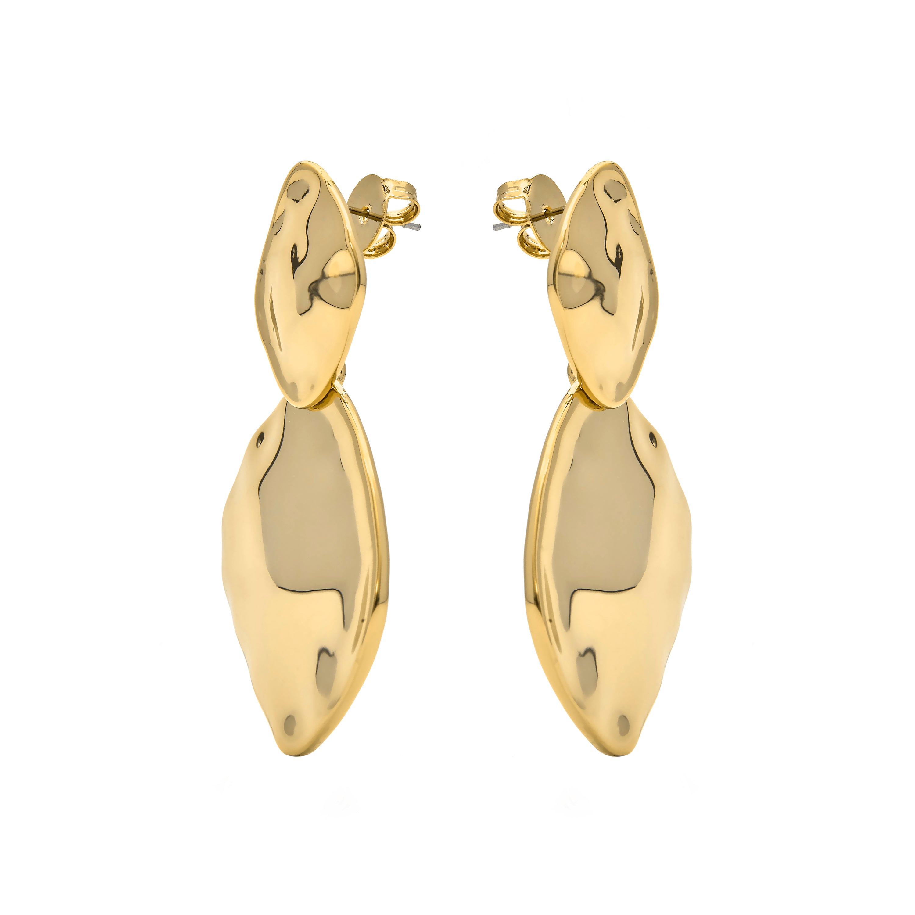 Ohrringe aus 18K Gelbgold - Hamada