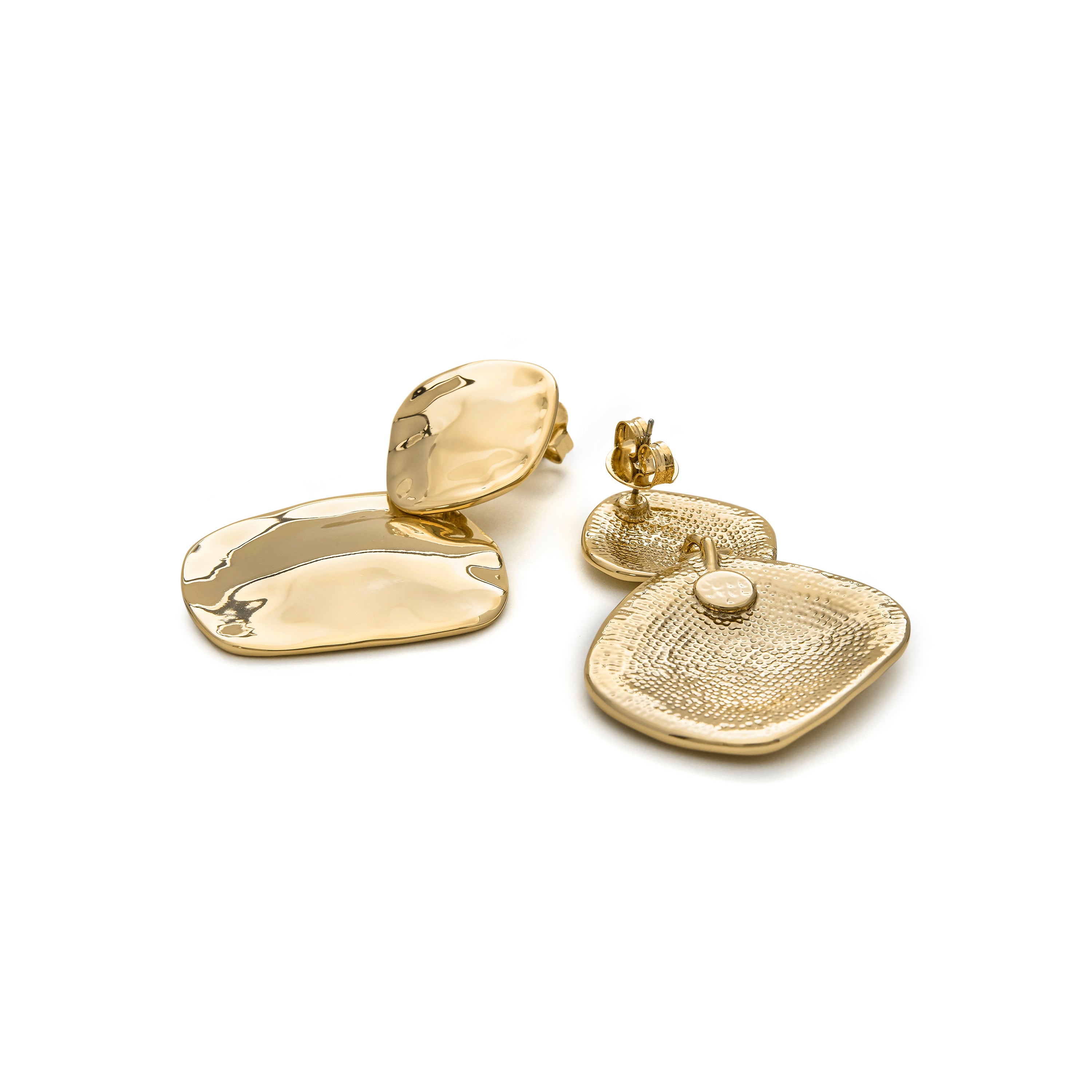 Ohrringe aus 18K Gelbgold - Hamada
